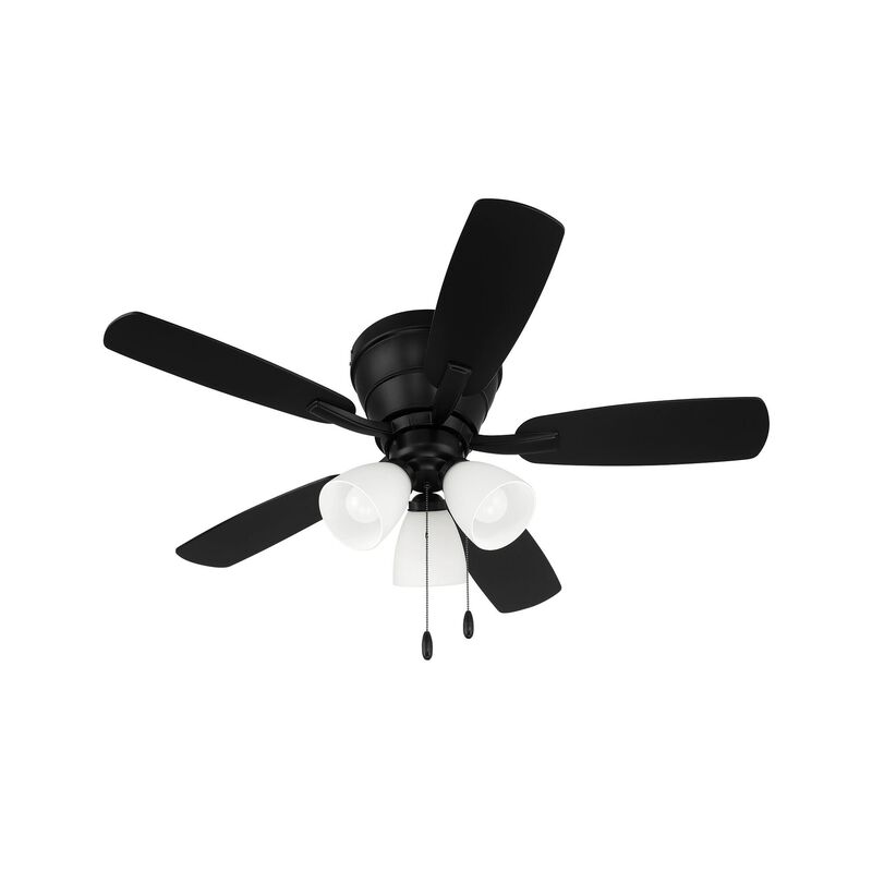 Wheeler 42 3-Light 42 Inch Flush Mount Fan with Light Kit by Craftmade