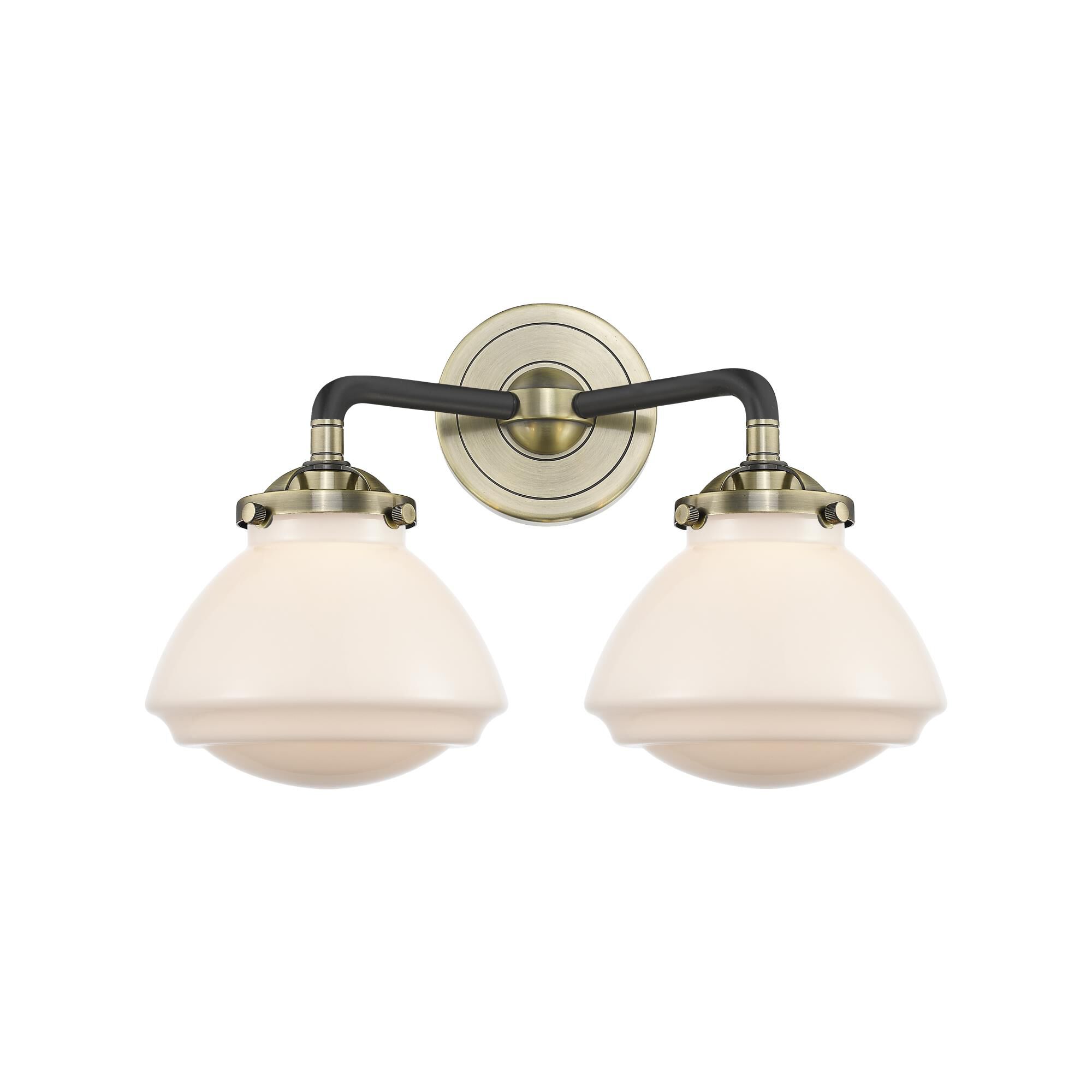 Shown in Black Antique Brass finish and Bell glass and Glass shade