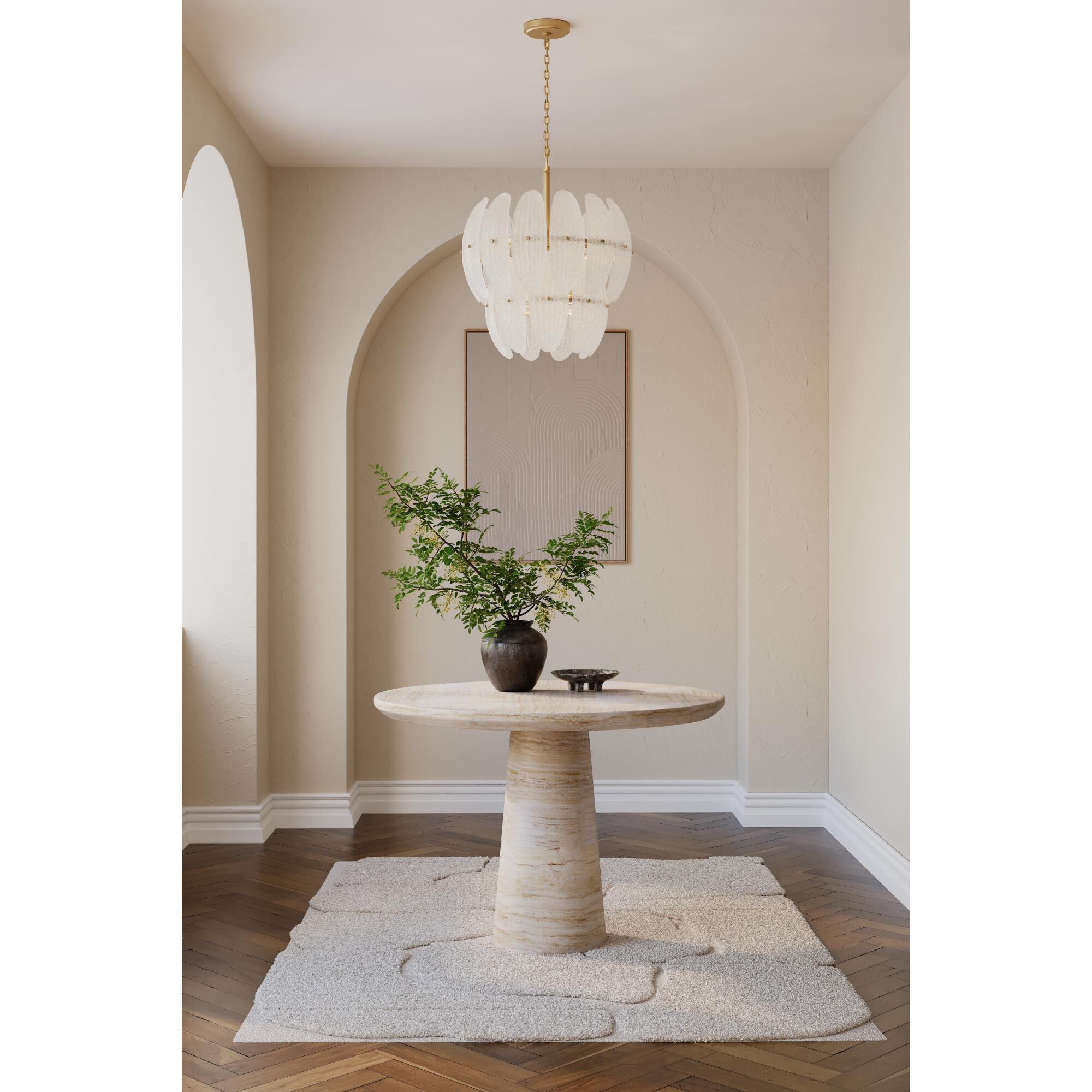 Marclaire 20 Inch Mini Chandelier by Metropolitan Lighting