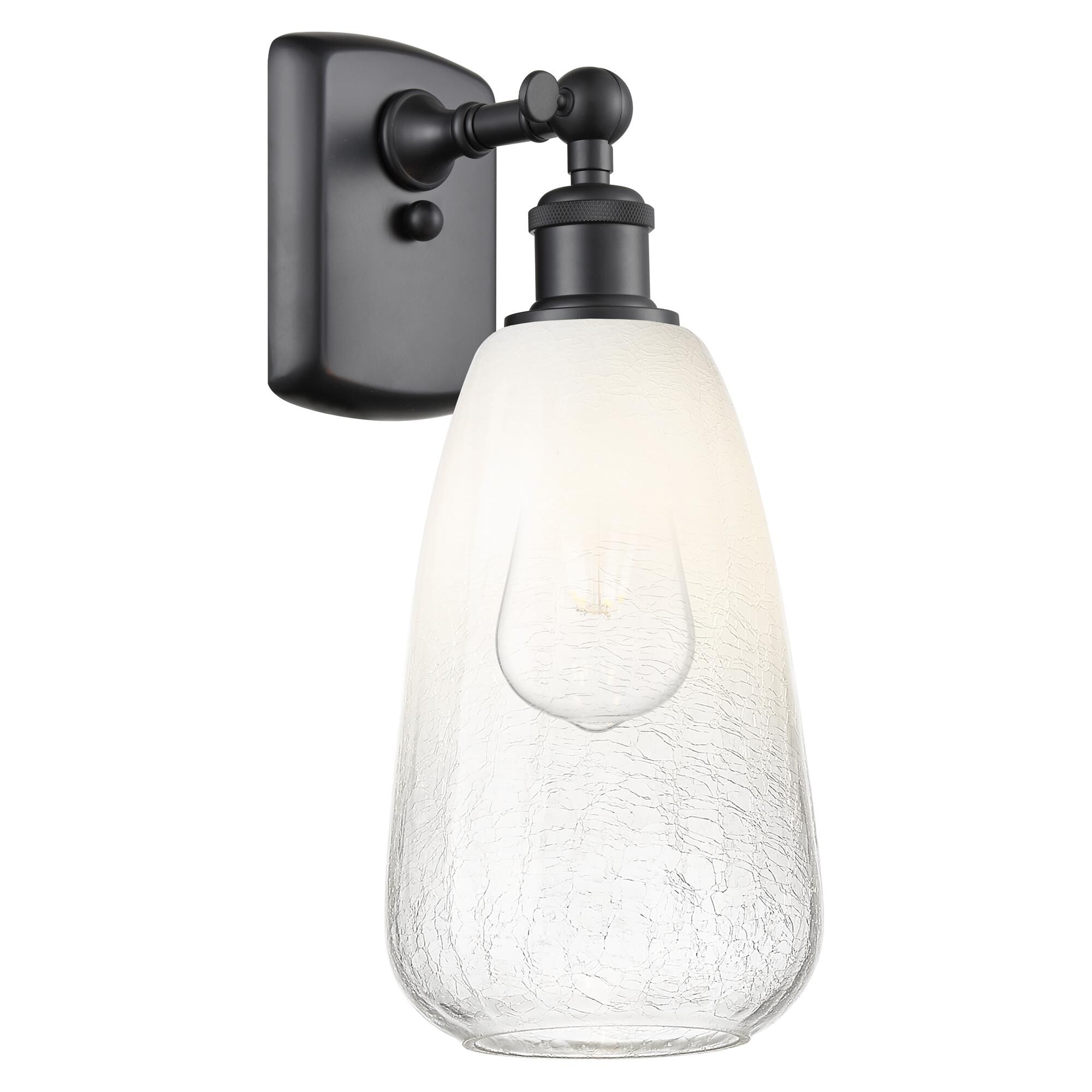 Shown in Matte Black finish and Opal glass