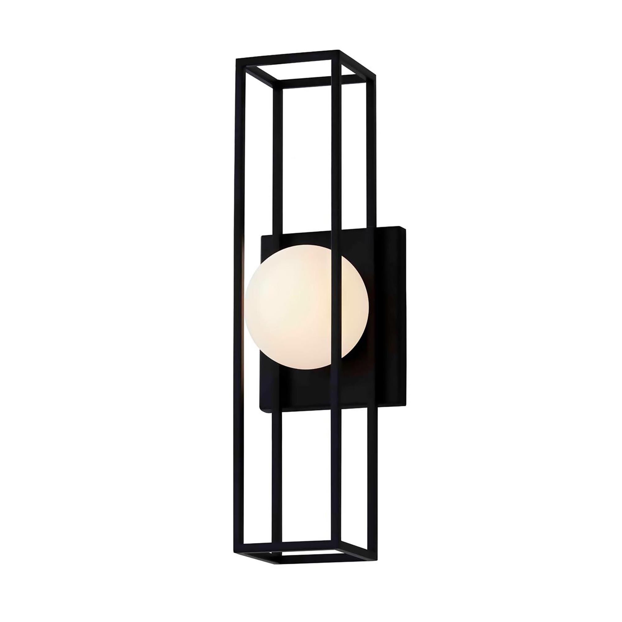 Justice Design Group Fusion Float 18 Inch Tall LED Outdoor Wall Light