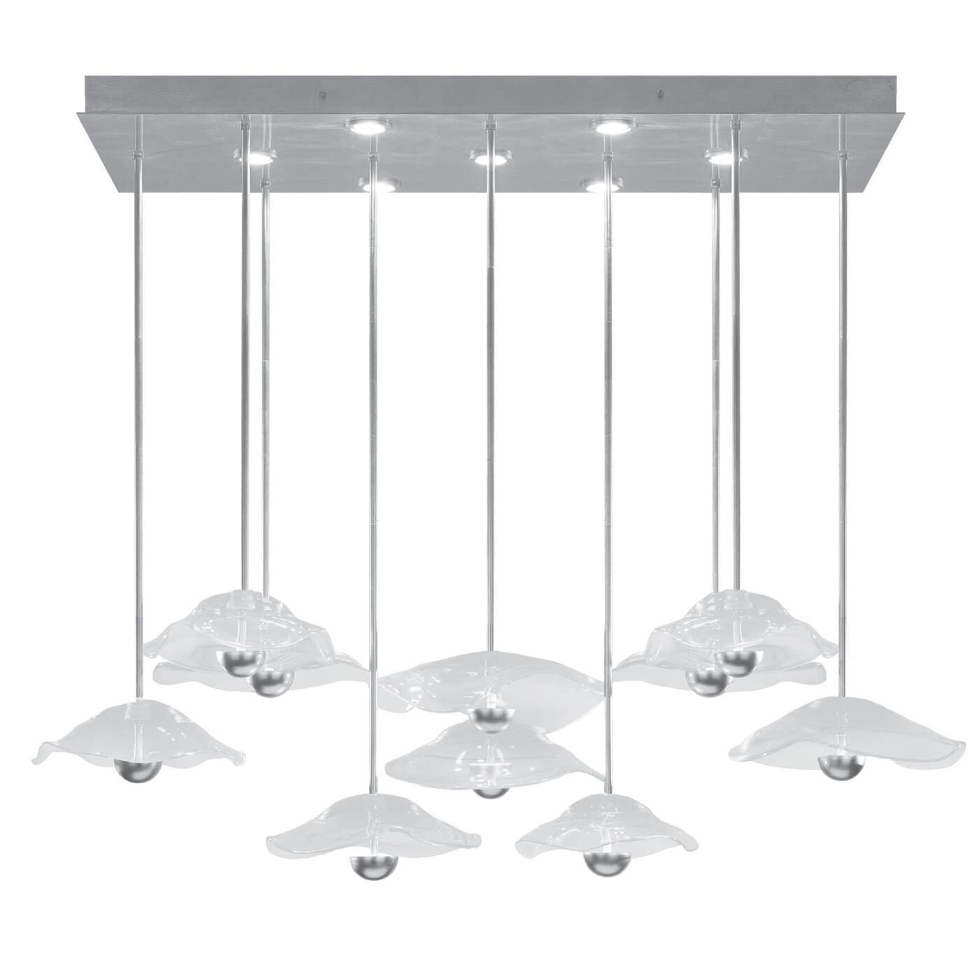 Barclay Butera Embark 62 Inch Linear Suspension Light by Fine Art Handcrafted Lighting