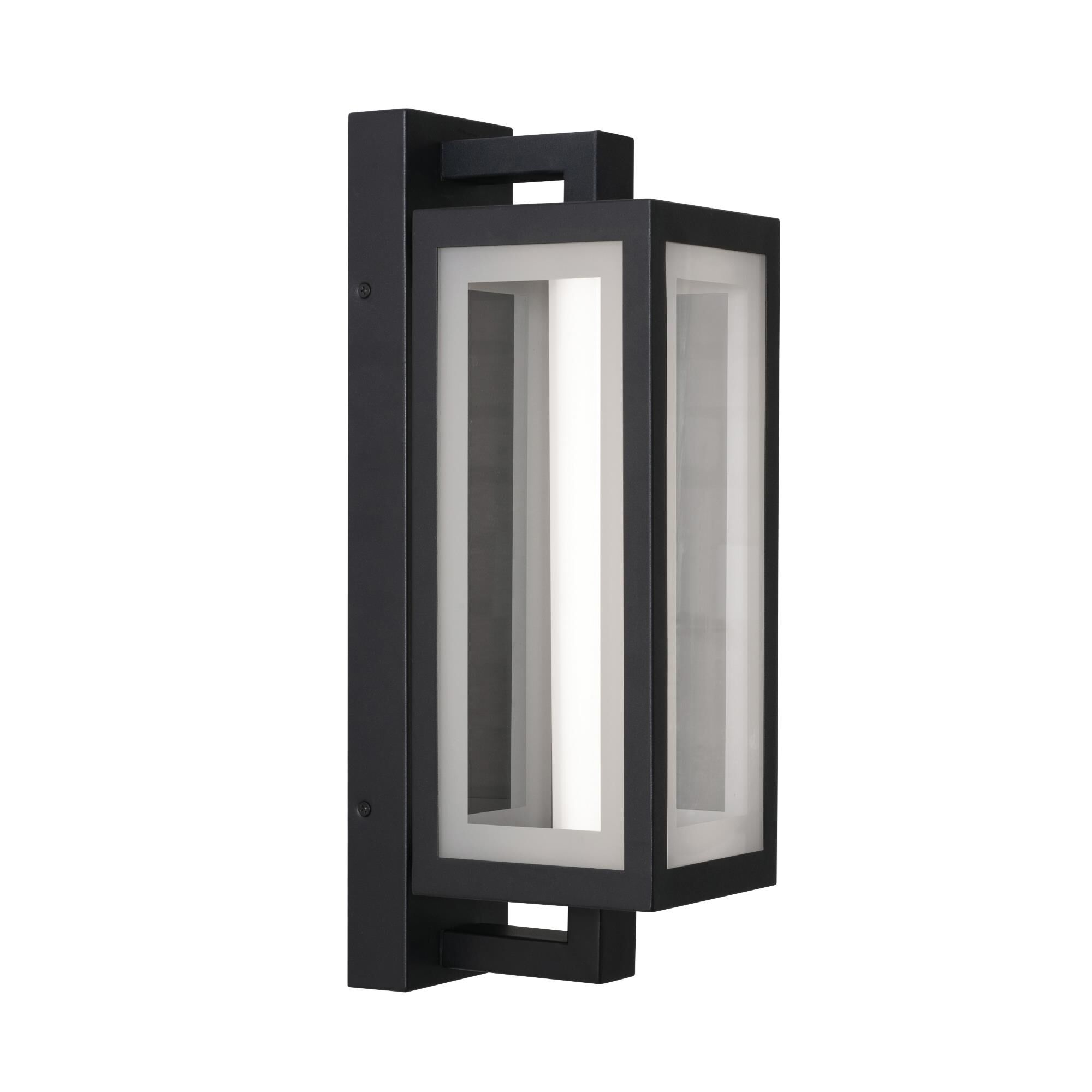 Shown in Black finish and Black shade