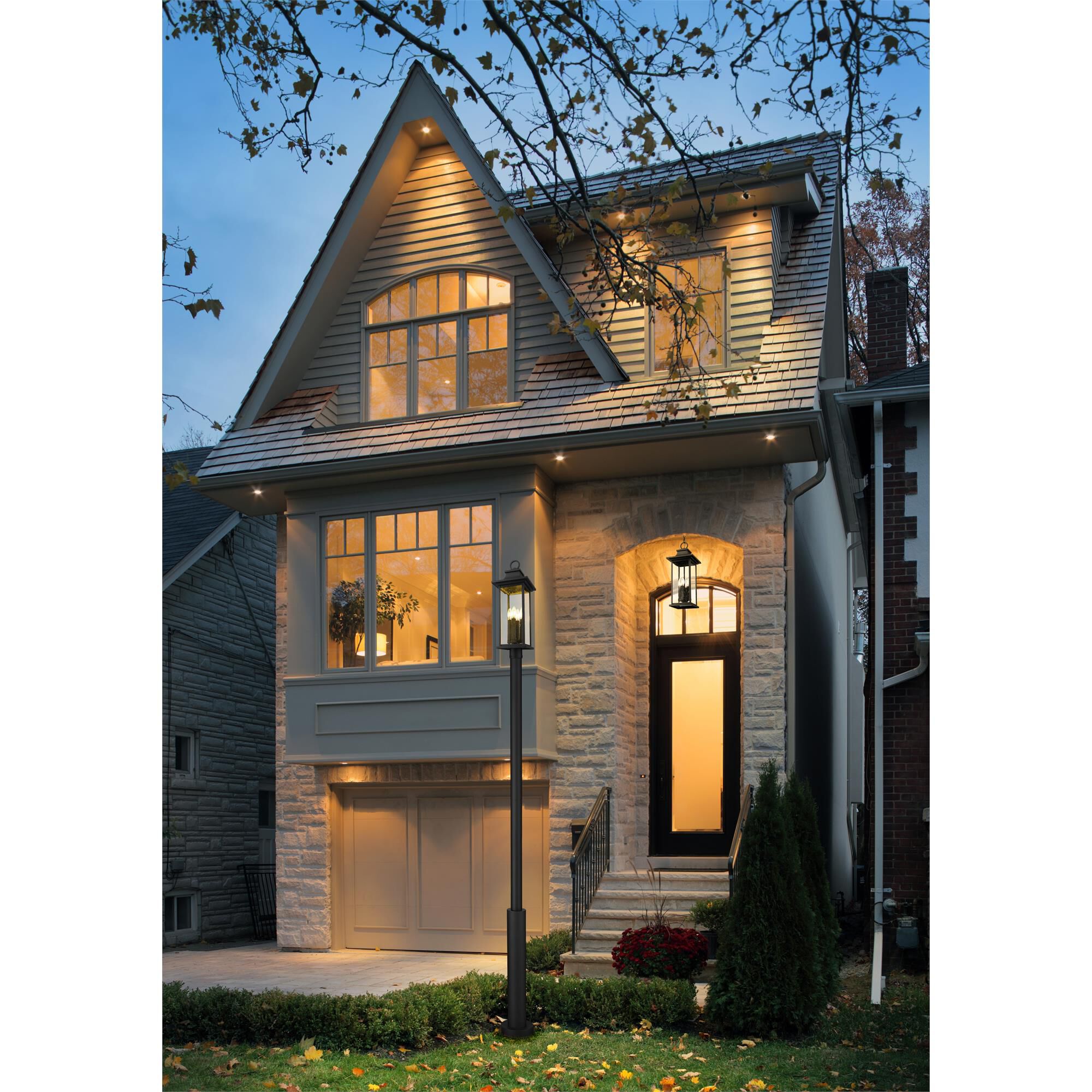 Tiberius 120 Inch Outdoor Post Lamp by Z Lite