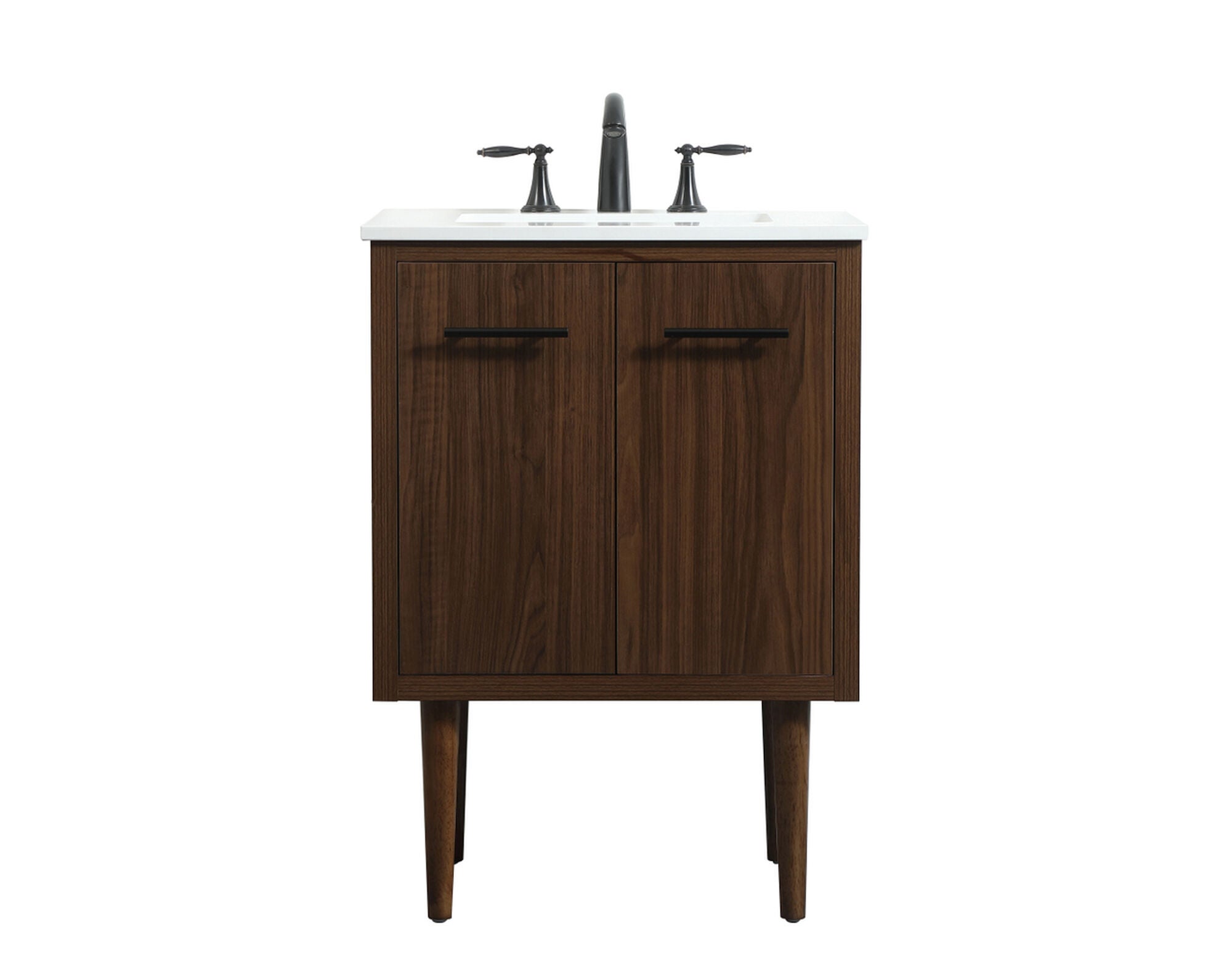 Shown in Walnut finish