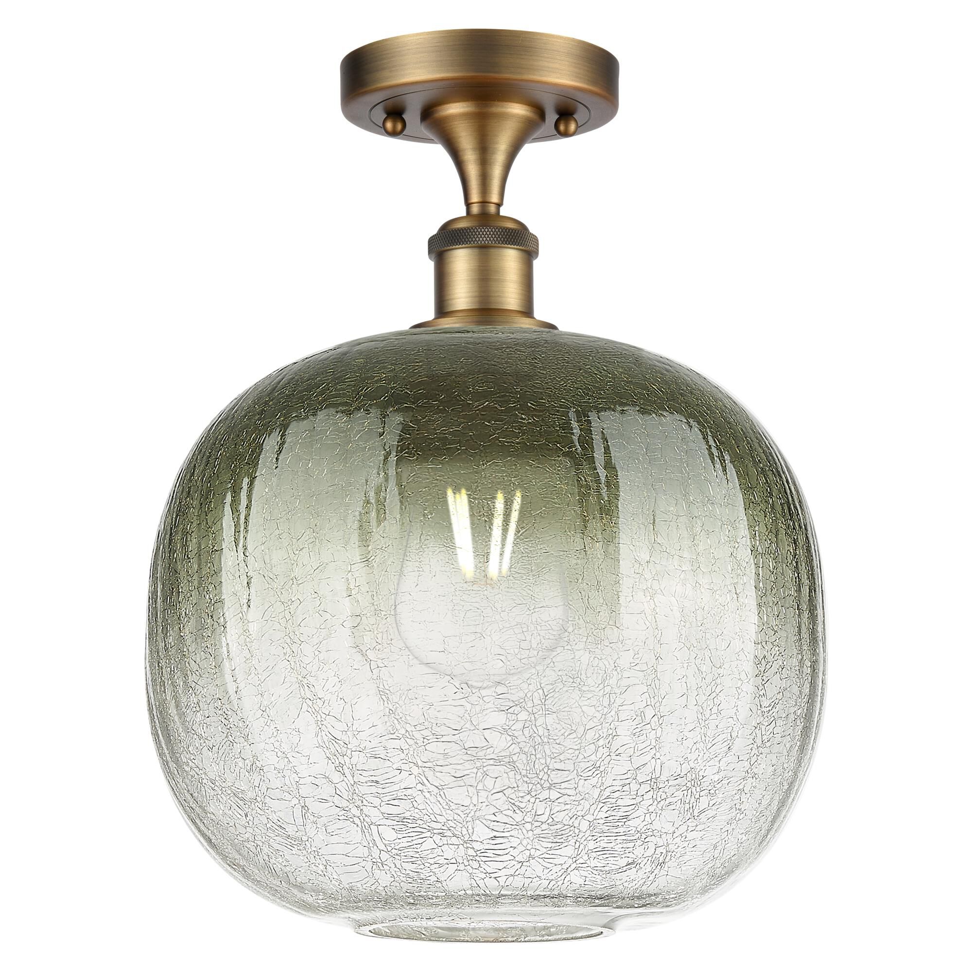 Bruno Marashlian Brookhaven Sphere 11 Inch Semi Flush Mount by Innovations Lighting