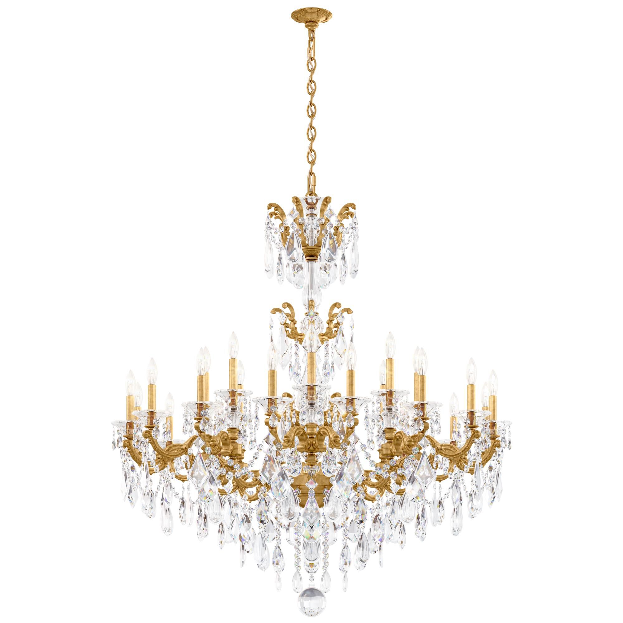 La Scala 46 Inch 24 Light Chandelier by Schonbek