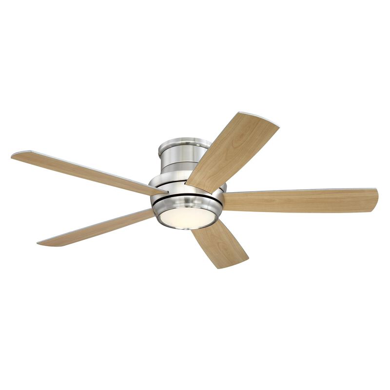 Tempo Hugger 52 Inch Ceiling Fan with Light Kit by Craftmade