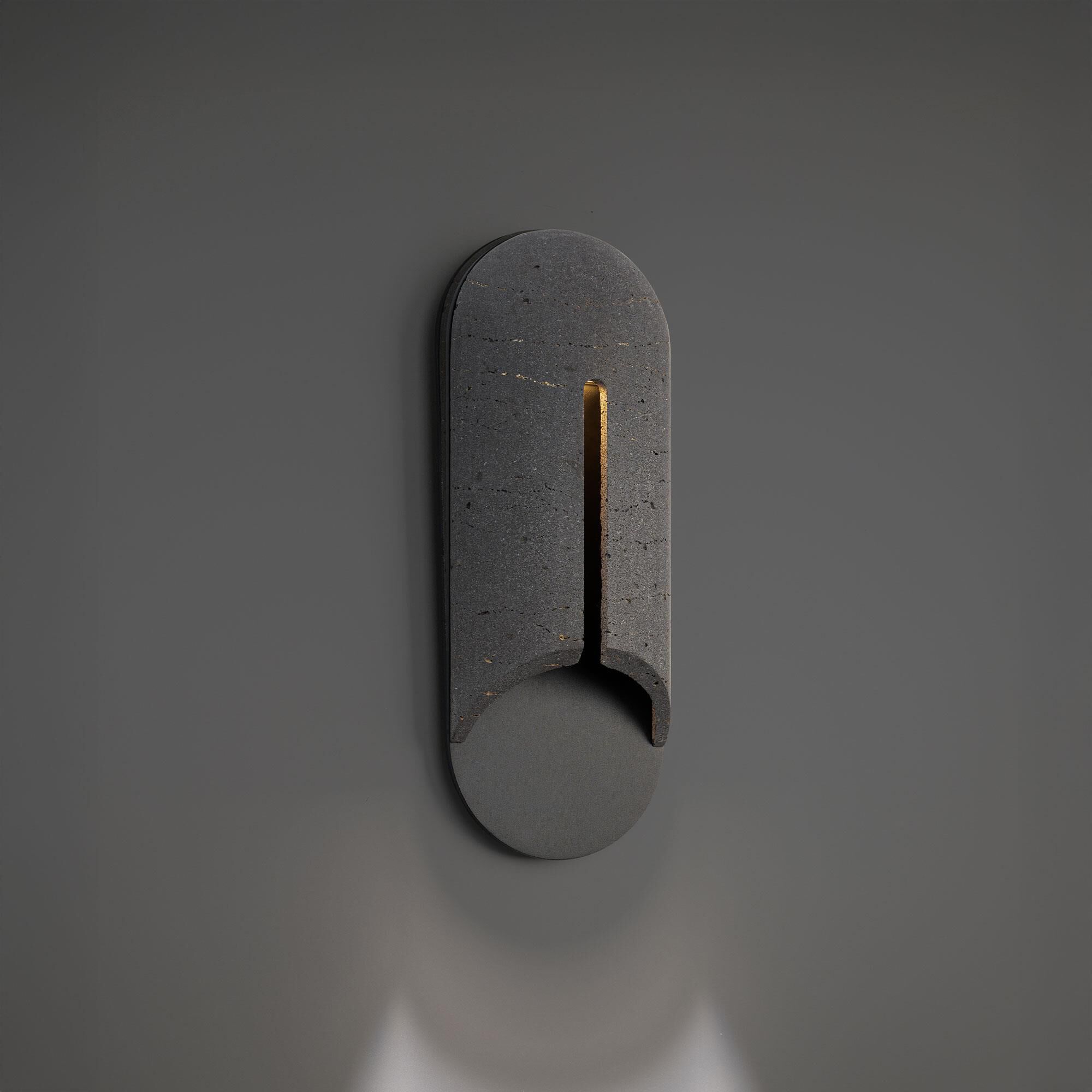 Shown in Basalt Stone and Black finish