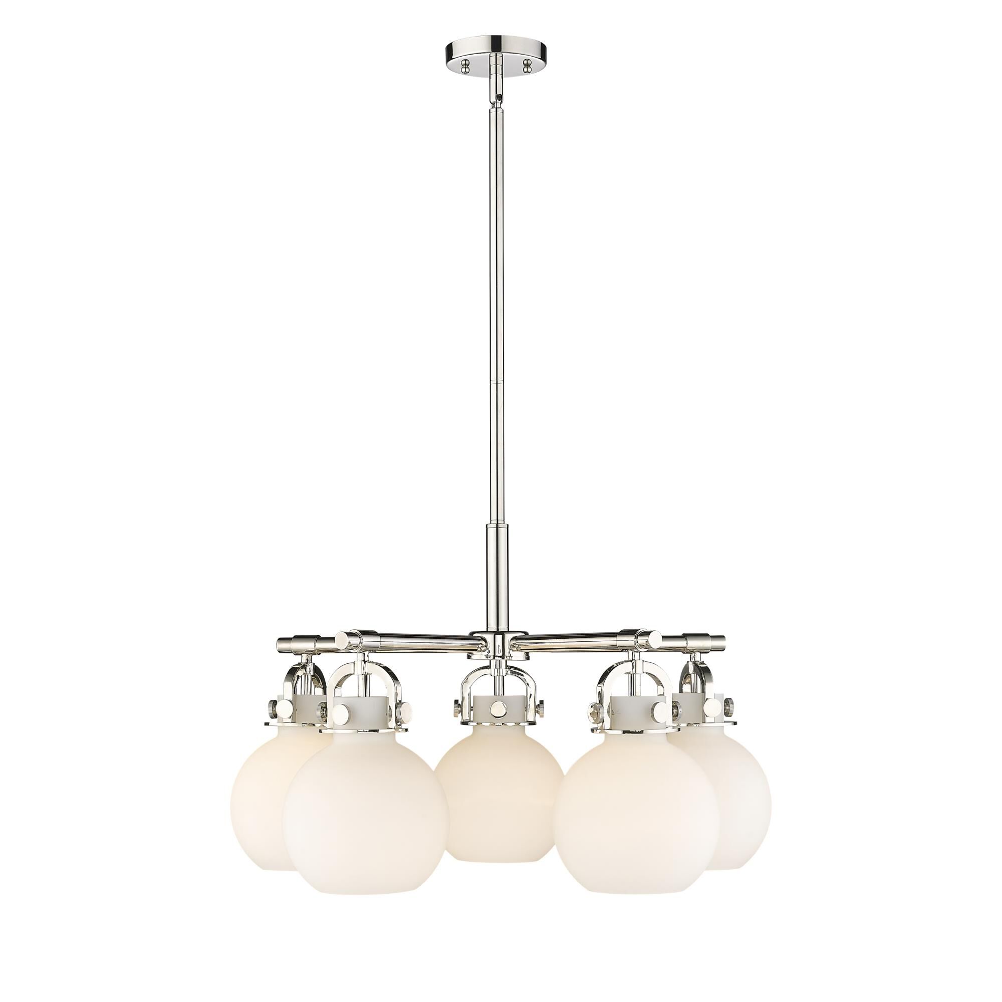 Bruno Marashlian Newton Sphere 26 Inch 5 Light Chandelier by Innovations Lighting