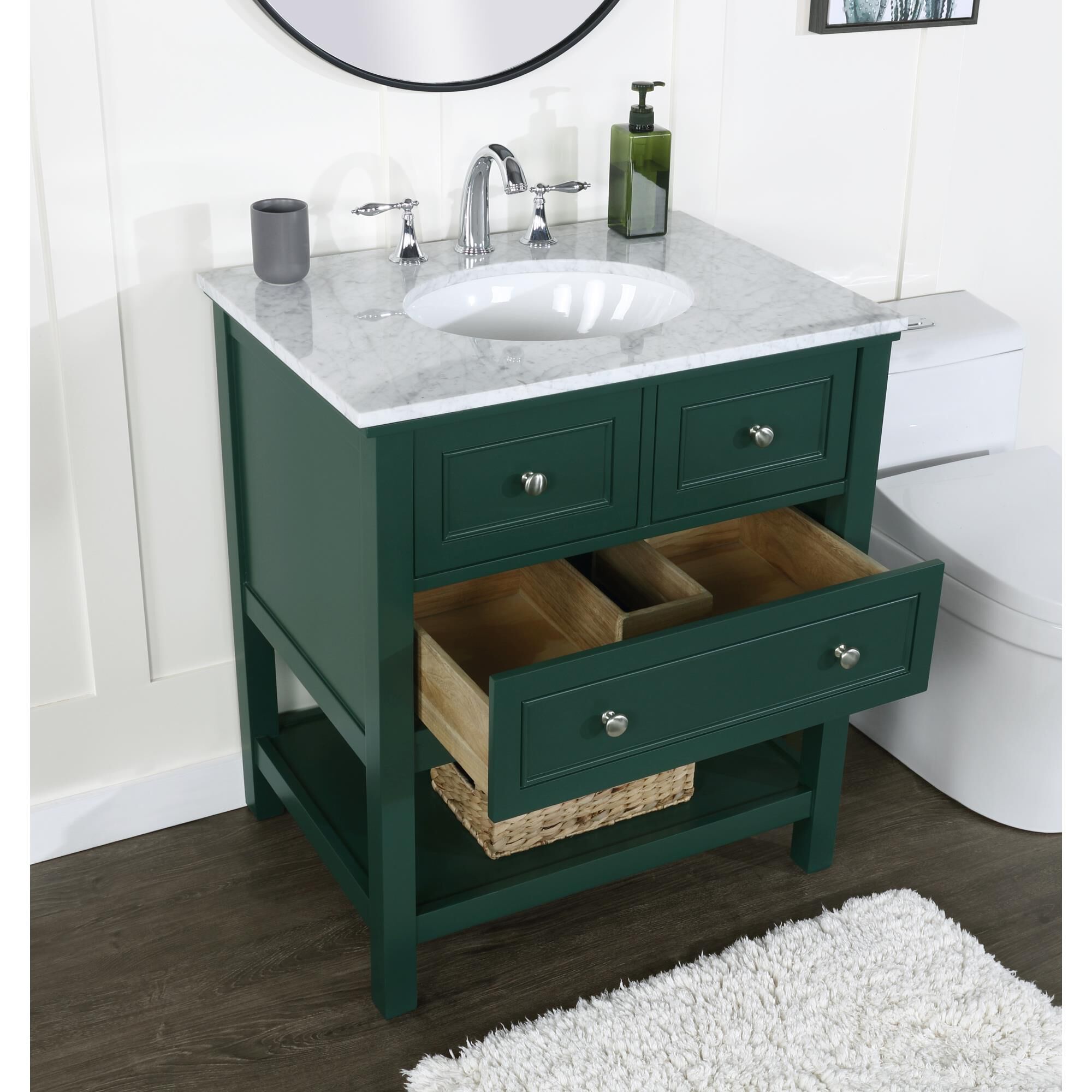 Metropolis Bath Vanity by Elegant Decor