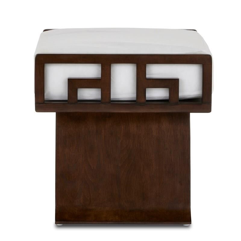 Hari Muslin Ottoman by Currey and Company