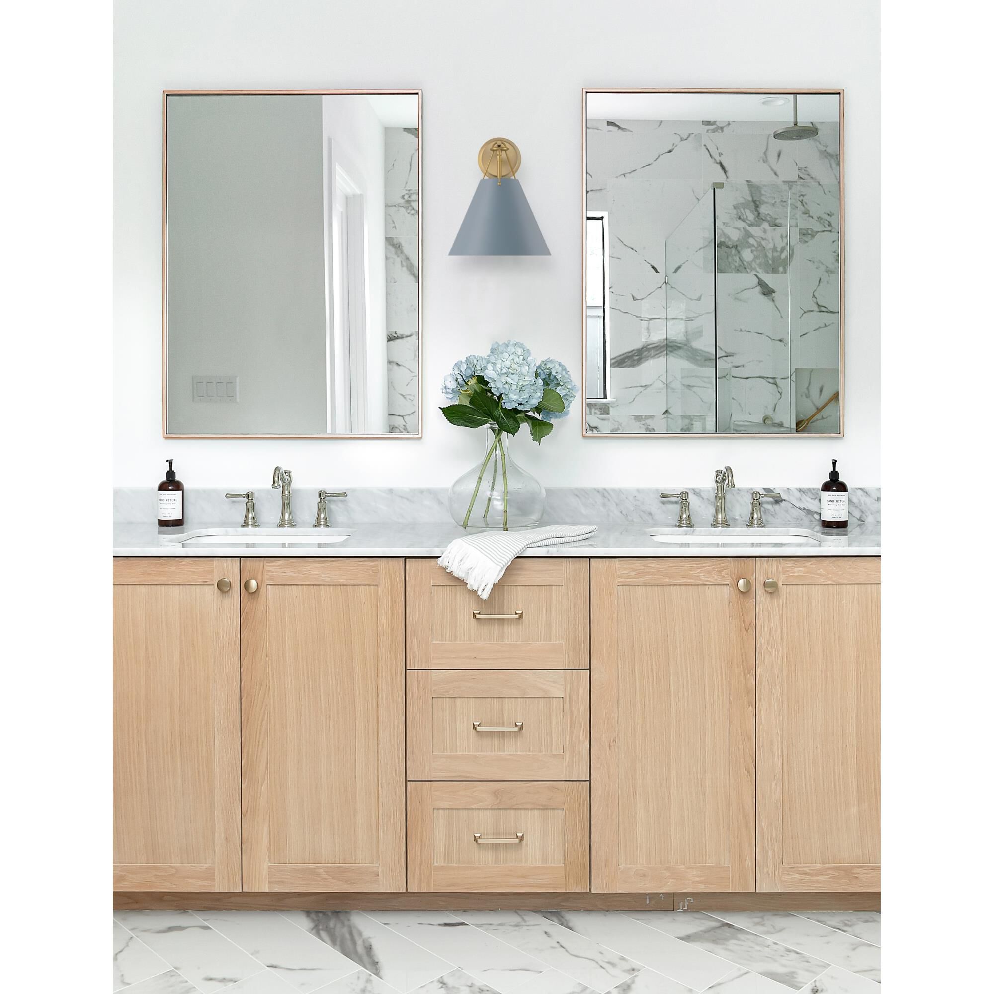 Xavier 13 Inch Wall Sconce by Crystorama