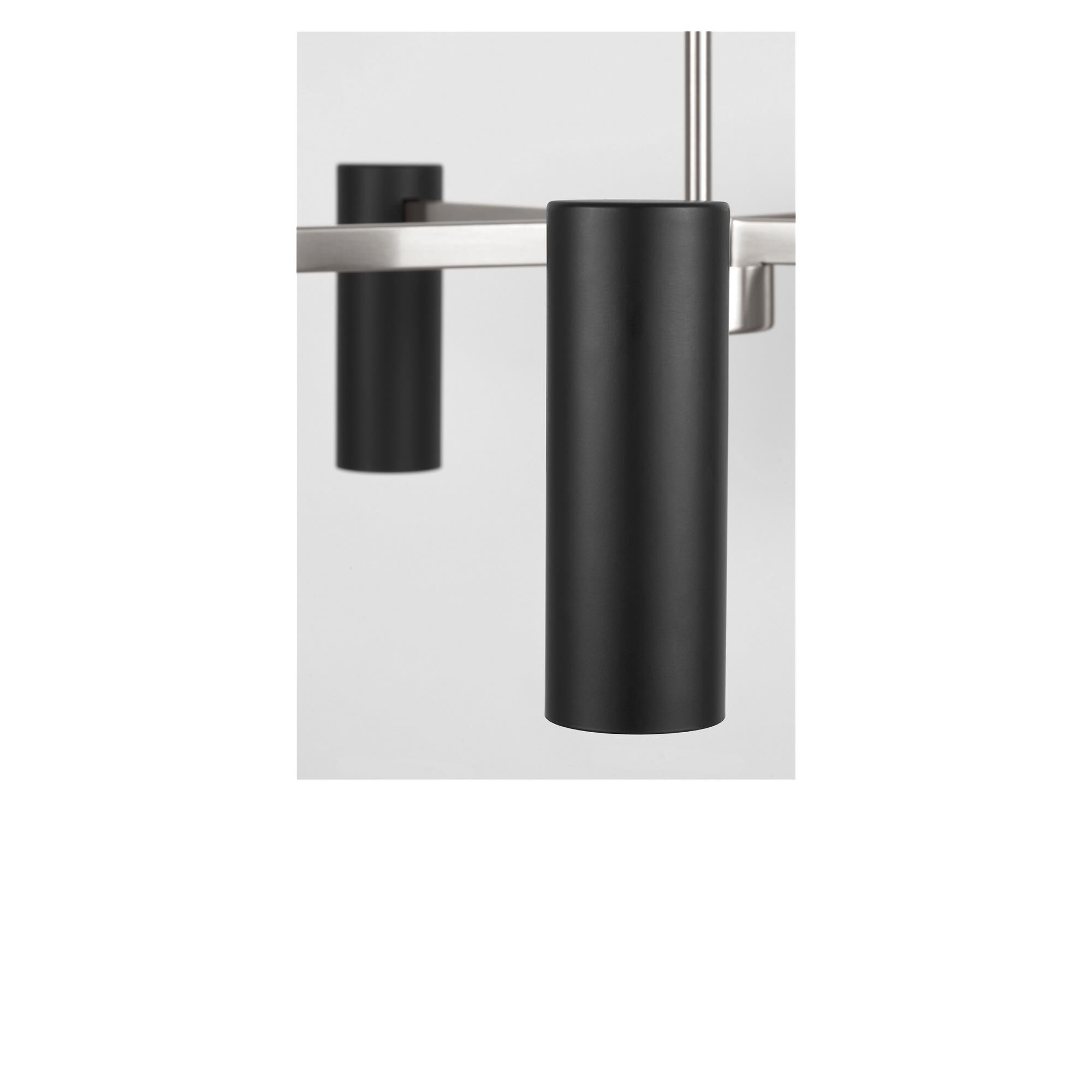 Shown in Brushed Nickel finish and Metal shade