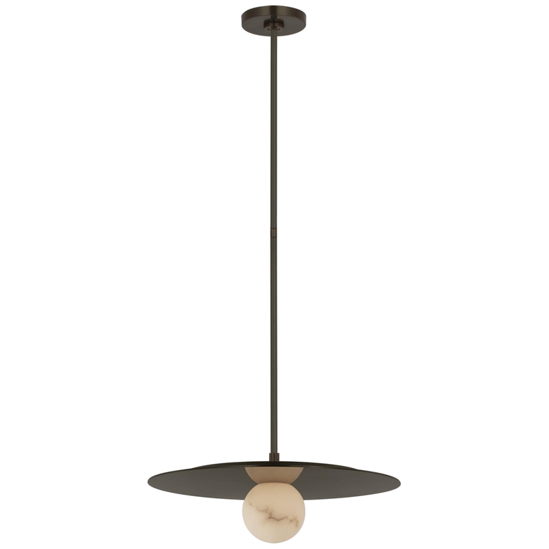 Visual Comfort Signature Collection Kelly Wearstler Pertica 18 Inch LED Large Pendant
