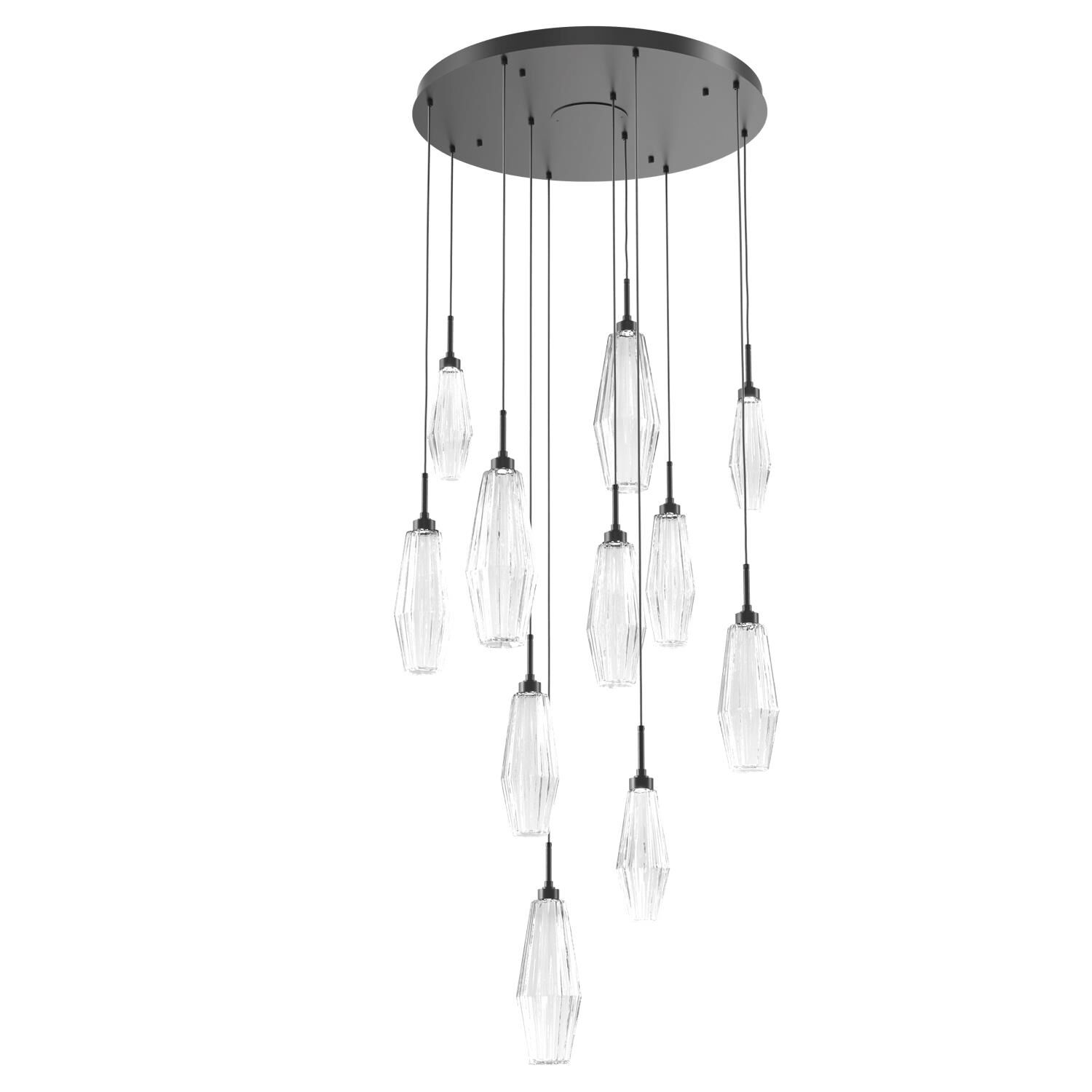 Aalto 33 Inch 11 Light LED Multi Light Pendant by Hammerton Studio