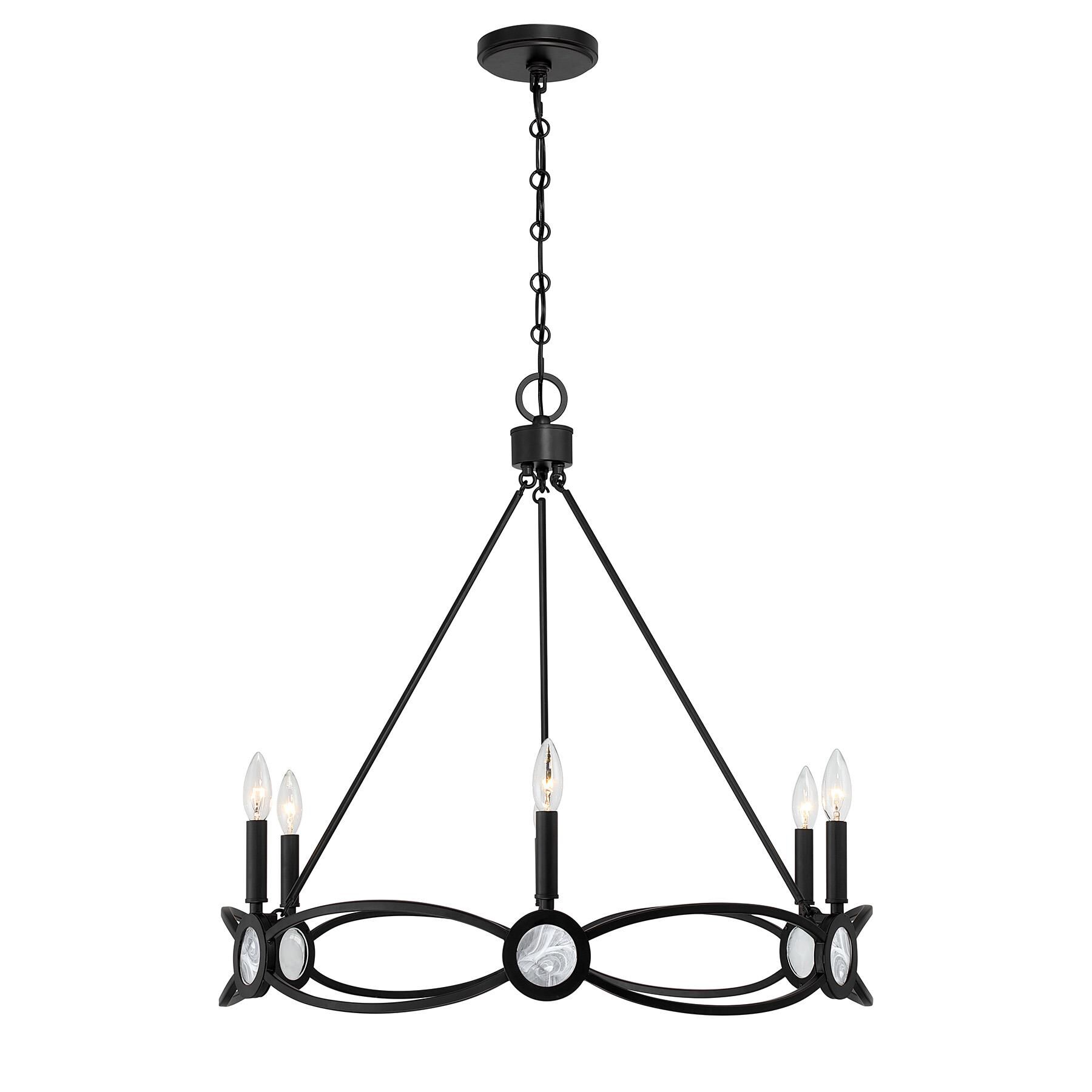Minette 28 Inch Chandelier by Savoy House