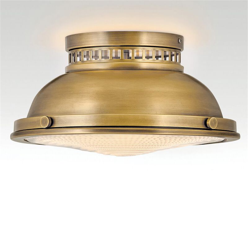 Emery 13 Inch 2 Light Flush Mount by Hinkley