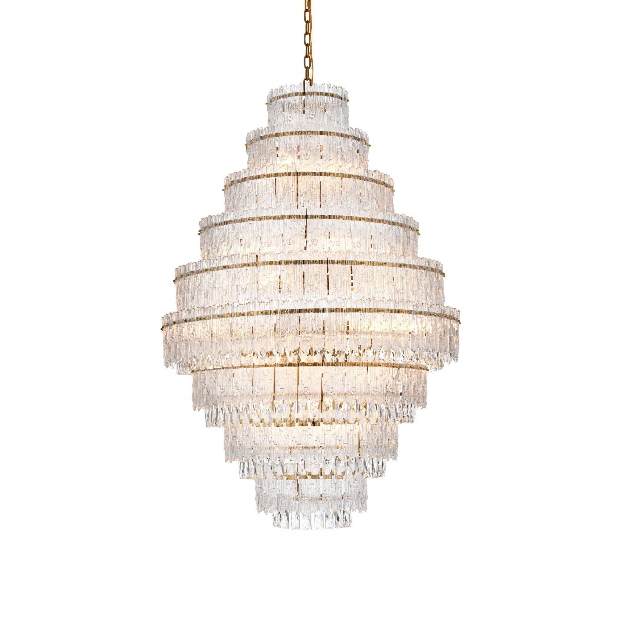 Emilia 36 Inch Chandelier by Elegant Lighting