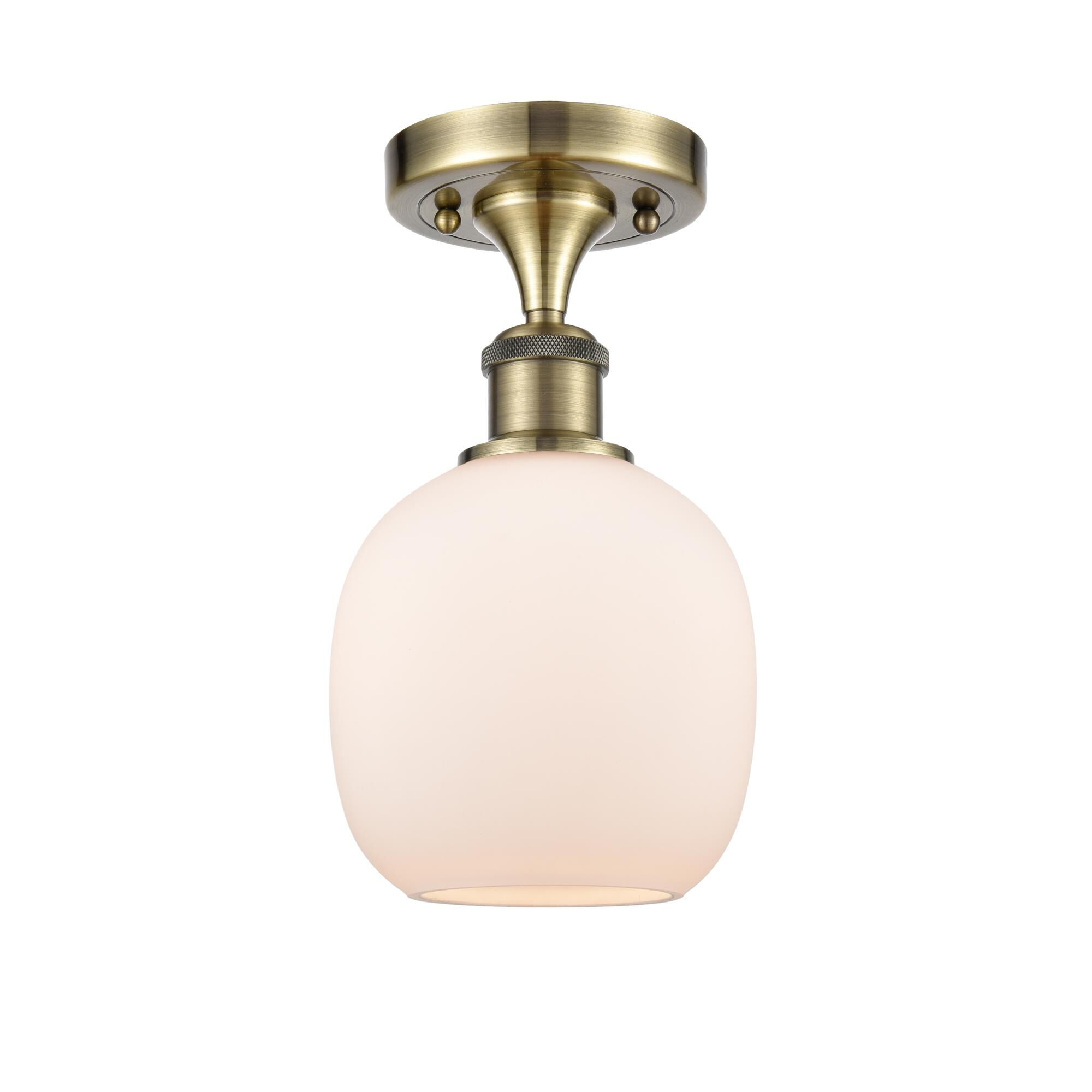 Bruno Marashlian Belfast 6 Inch 1 Light LED Flush Mount by Innovations Lighting