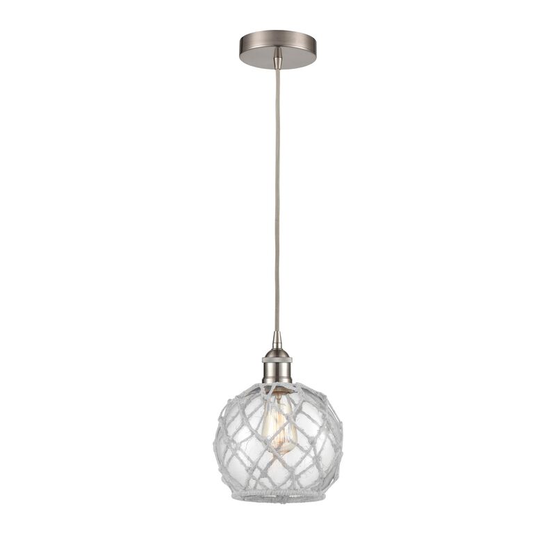 Innovations Lighting Bruno Marashlian Farmhouse Rope 8 Inch Mini Pendant
