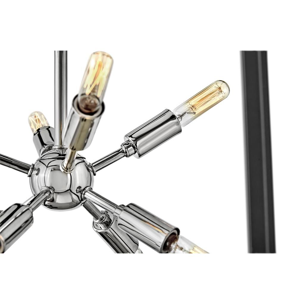 Shown in Black with Polished Nickel Accentss finish