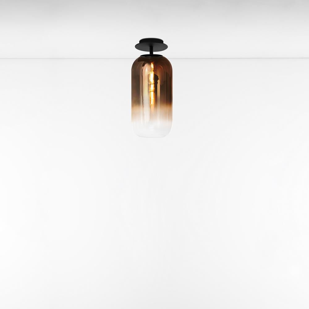 Bjarke Ingels Group Gople 5 Inch 1 Light LED Semi Flush Mount by Artemide