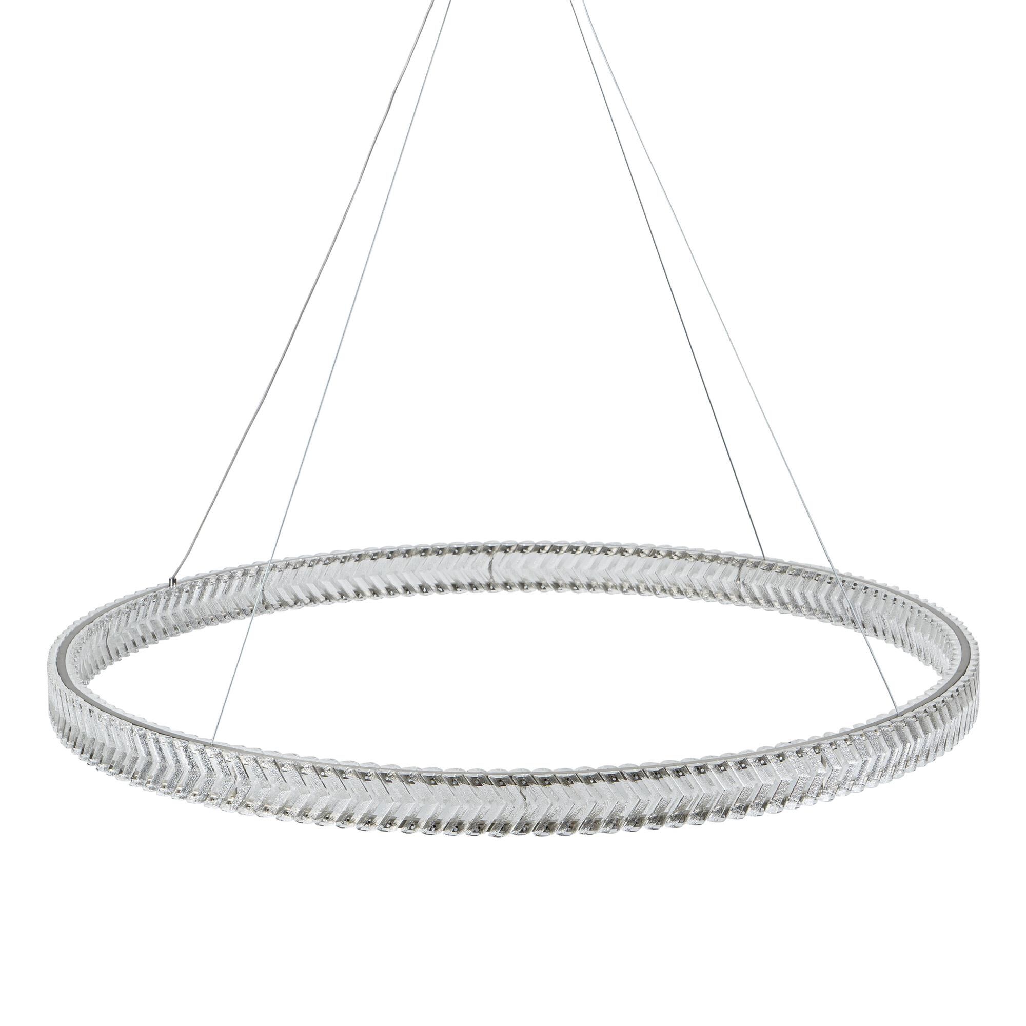 Chevron 39 Inch Chandelier by Artcraft