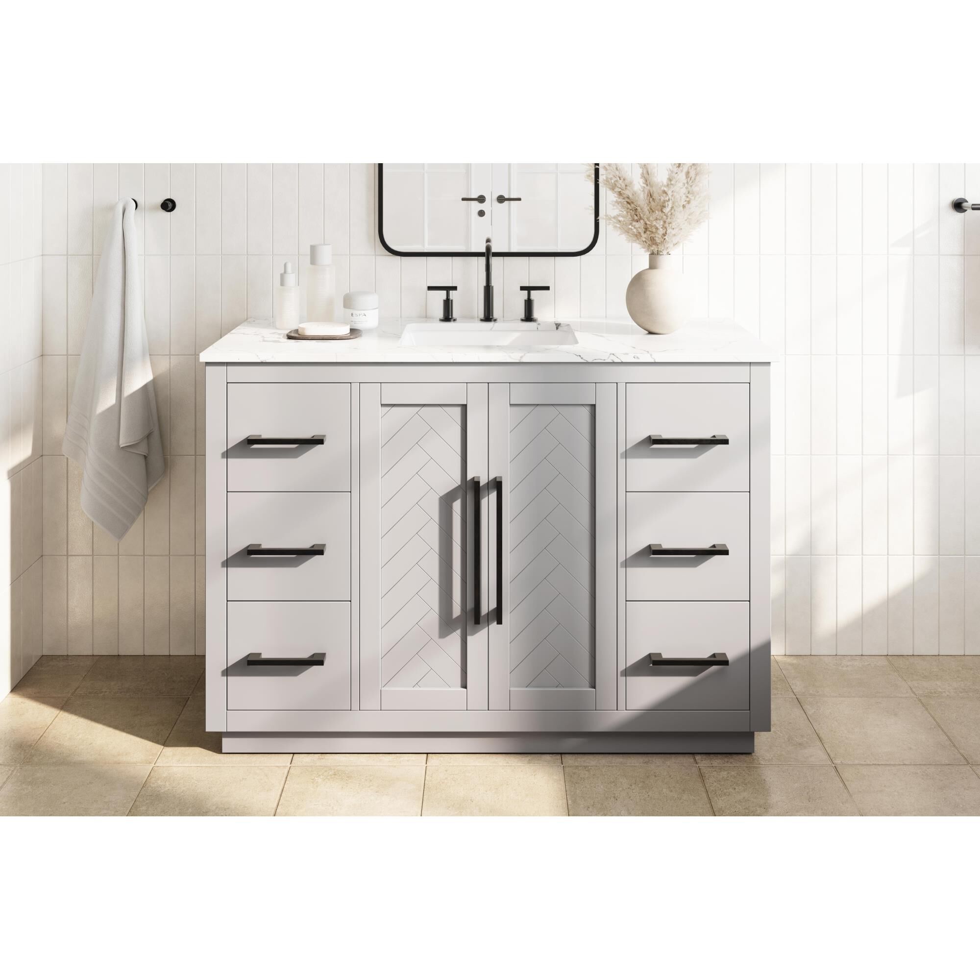 Chase 48 Inch Bath Vanity by Elegant Dcor