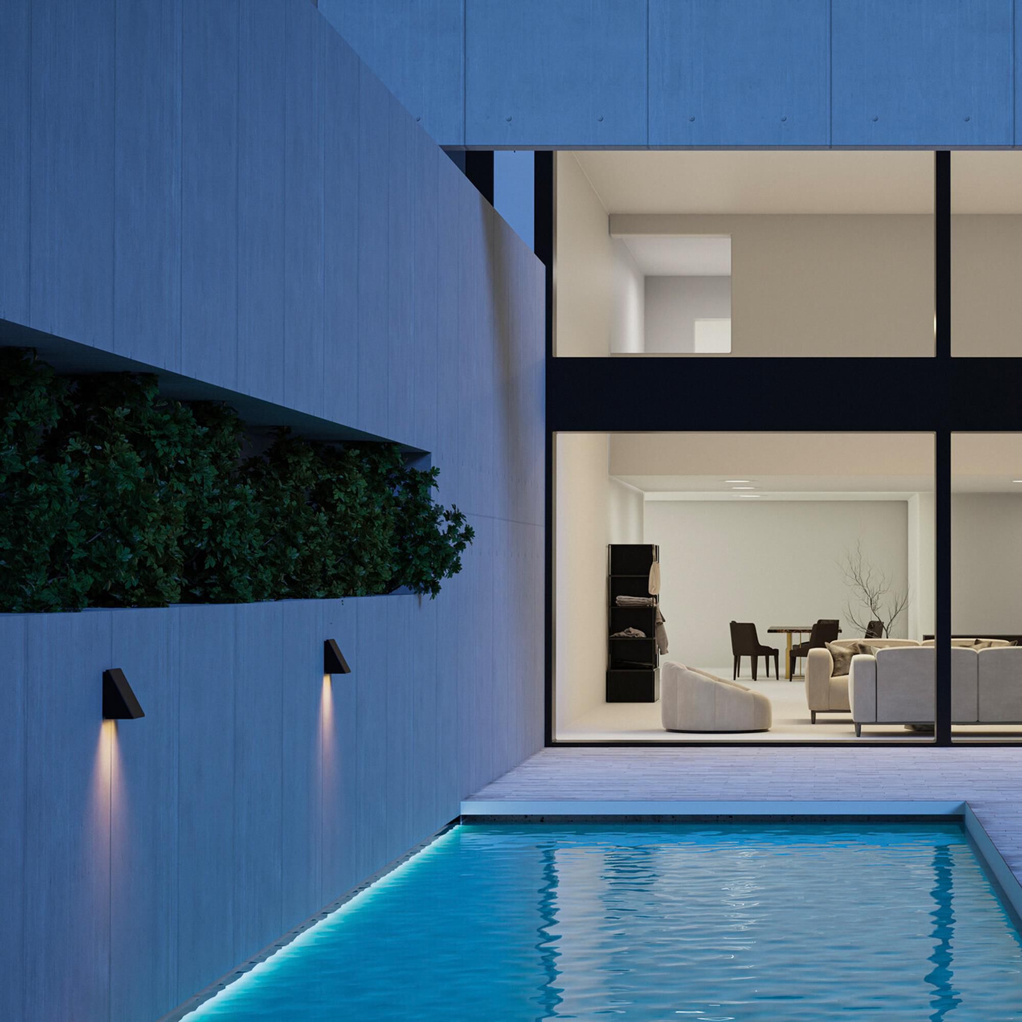 Flue Outdoor Wall Light by Modern Forms