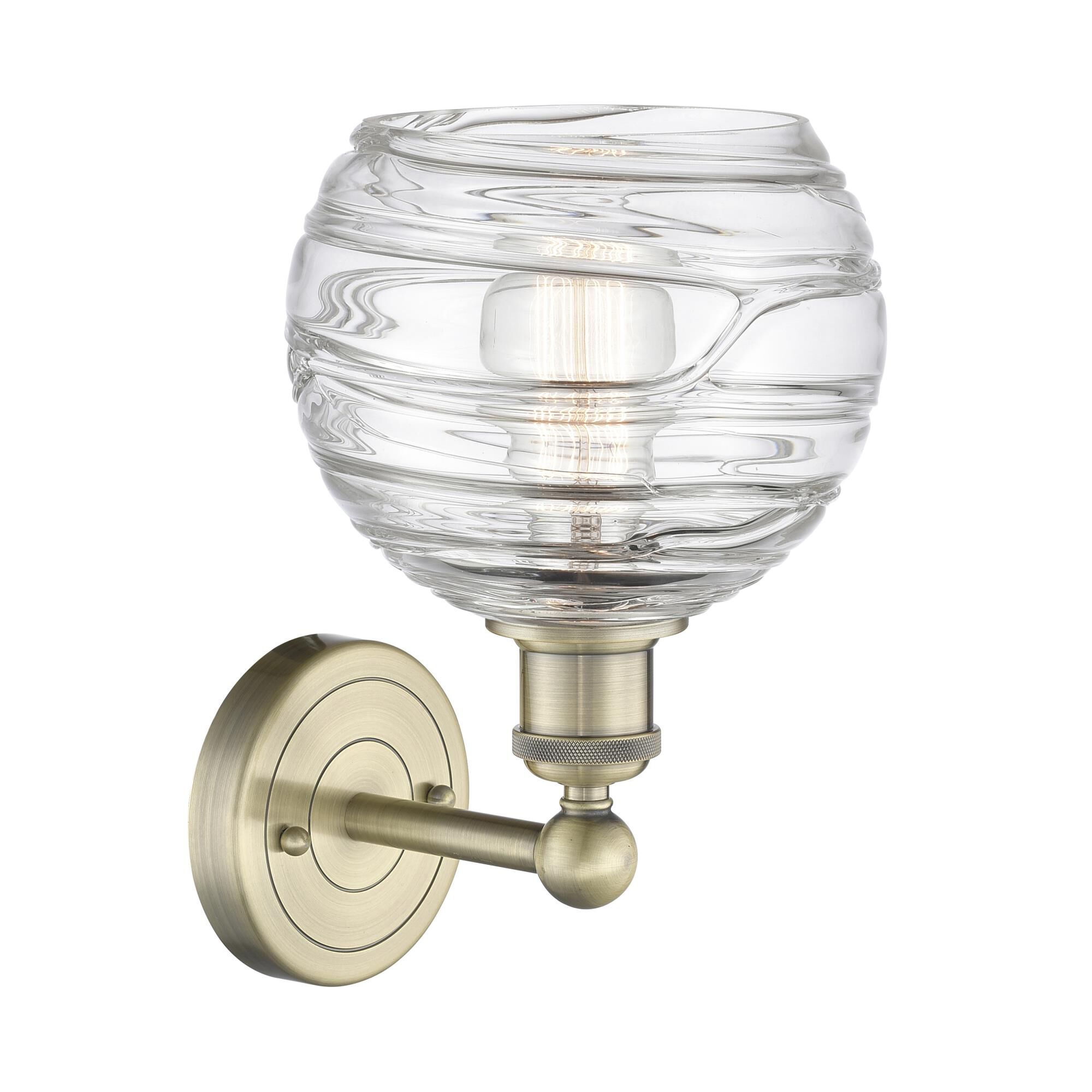 Bruno Marashlian Athens Deco Swirl 8 Inch Wall Sconce by Innovations Lighting