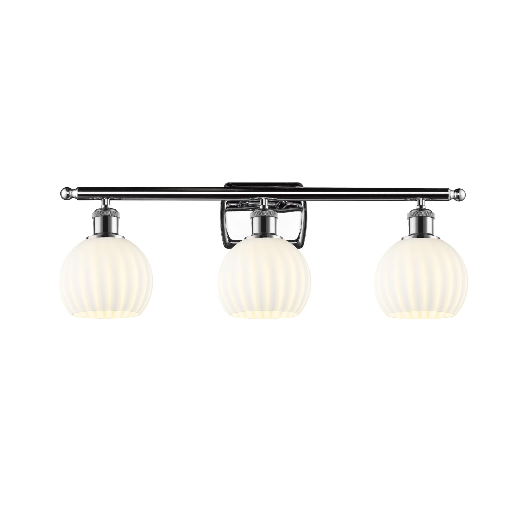 Bruno Marashlian White Venetian 26 Inch Bath Vanity Light by Innovations Lighting