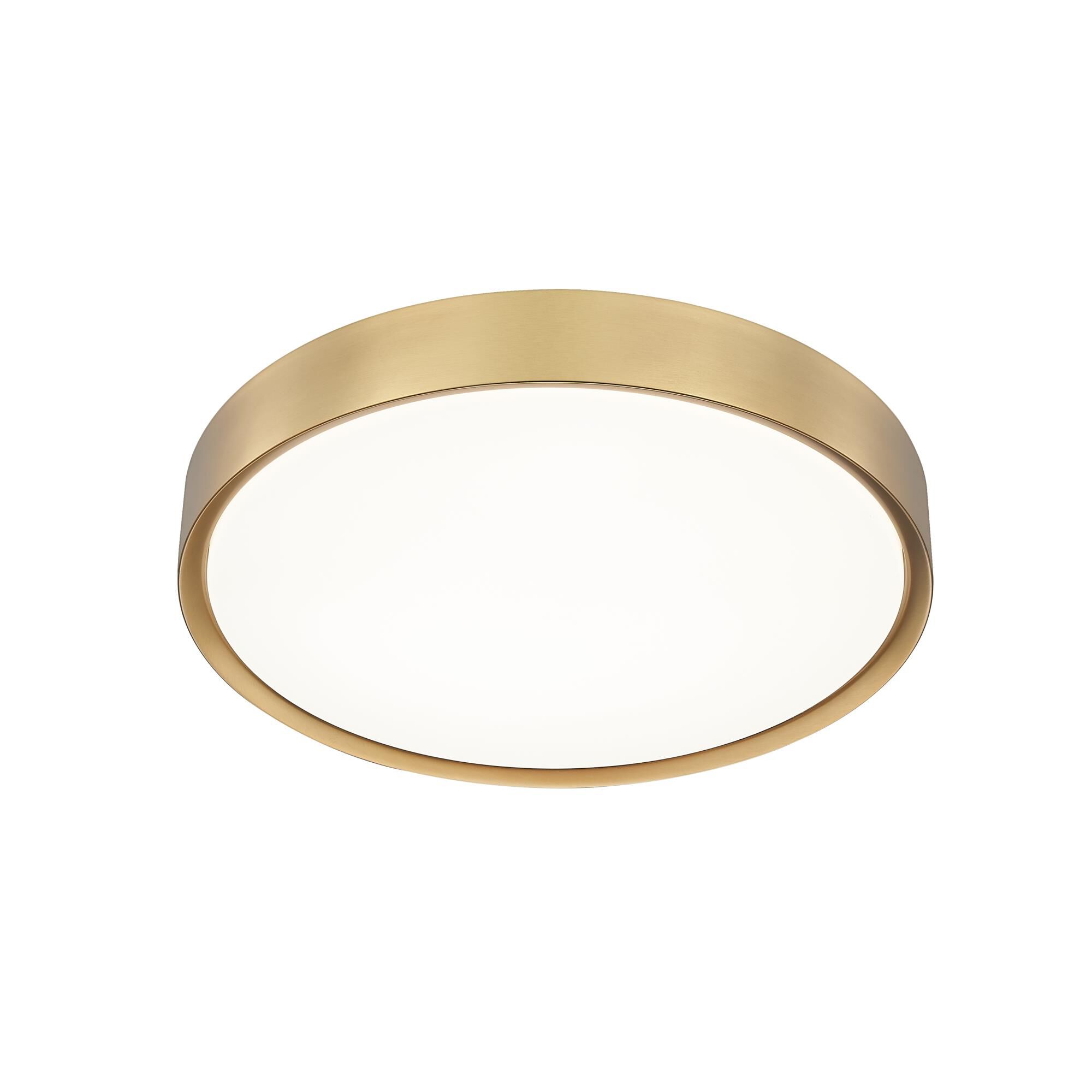 Shown in Modern Gold finish and Frosted glass and Frosted shade