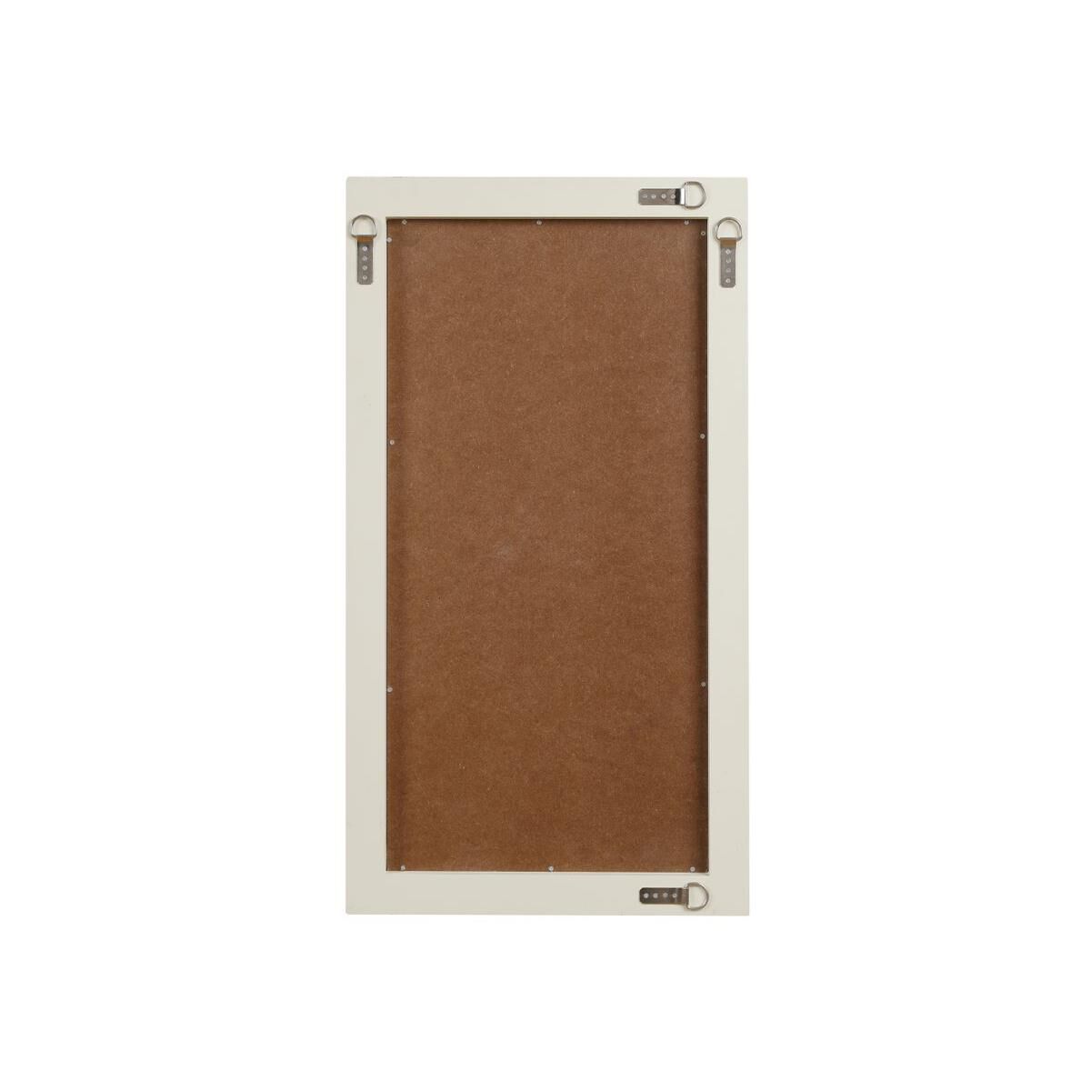 Rectangular mirror 36x20 inch in chevron Wall Mirror by Elegant Decor