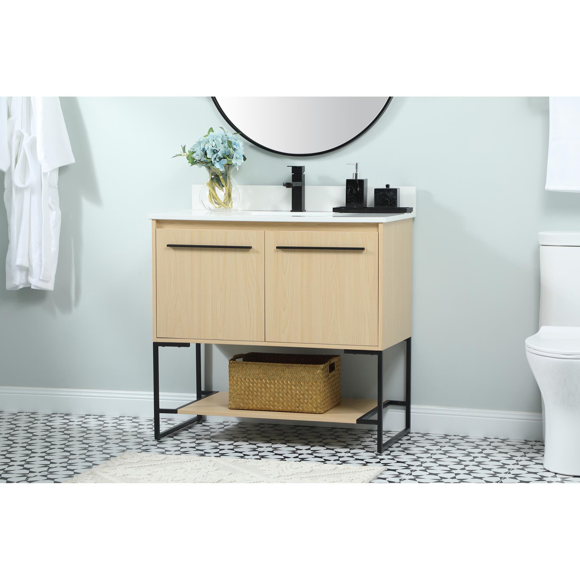 Shown in Maple finish