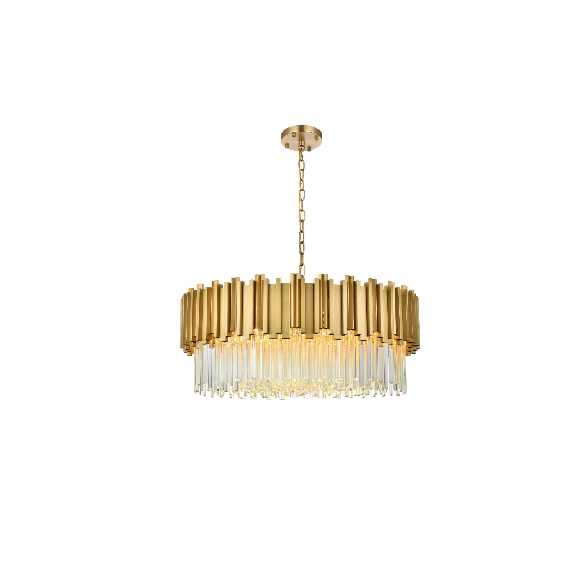 Willow 32 Inch Chandelier by Elegant Lighting