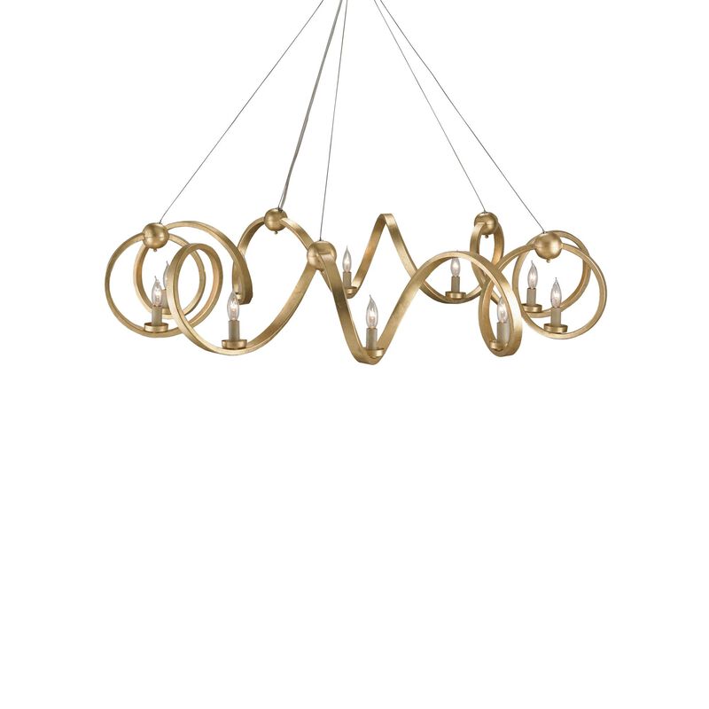 Ringmaster Large Chandelier by Currey & Company