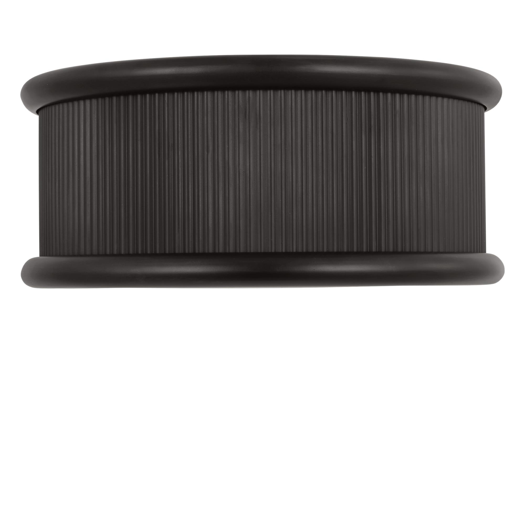 Paloma Contreras Ritz 14 Inch 3 Light Flush Mount,