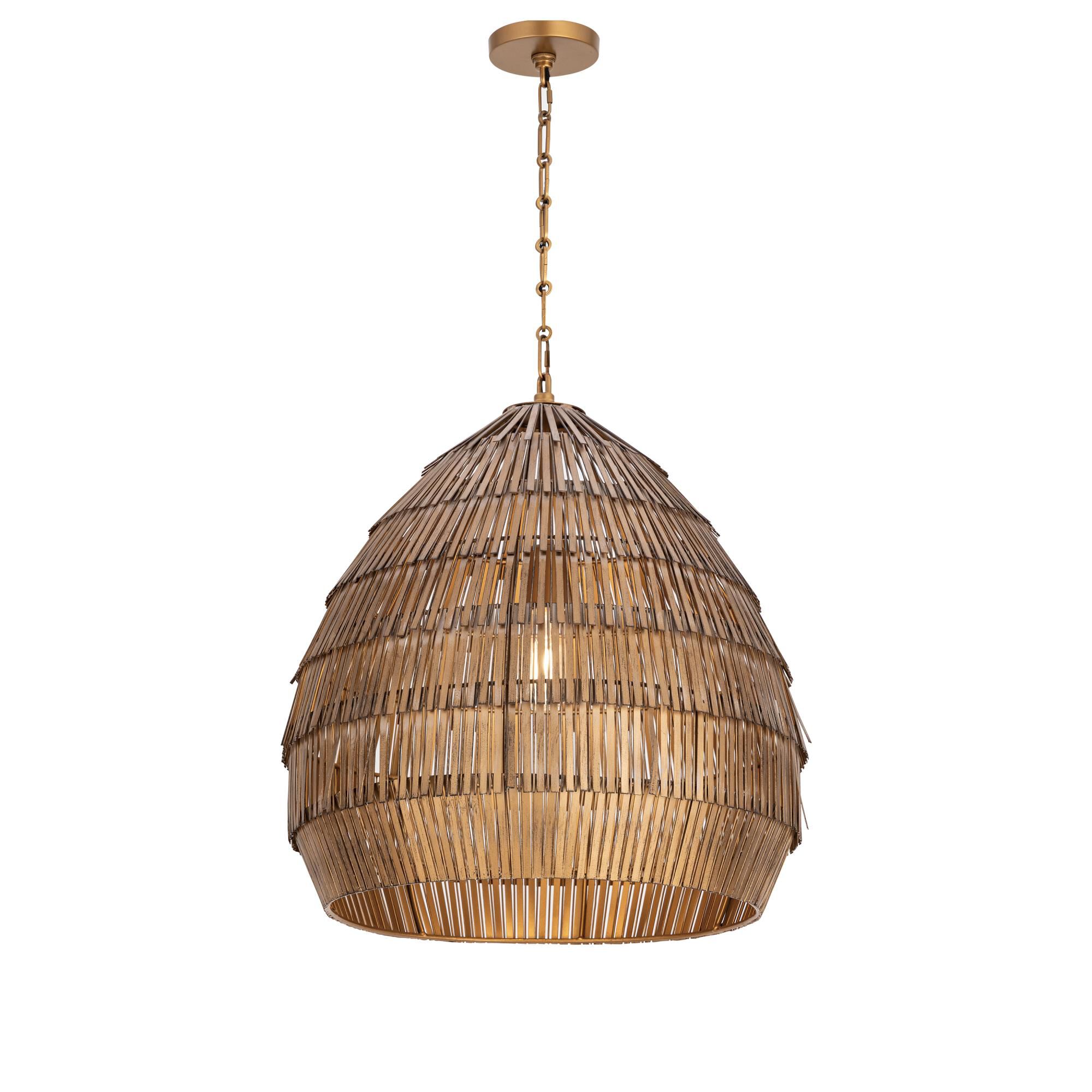 Gilda 19 Inch Large Pendant by Maxim Lighting