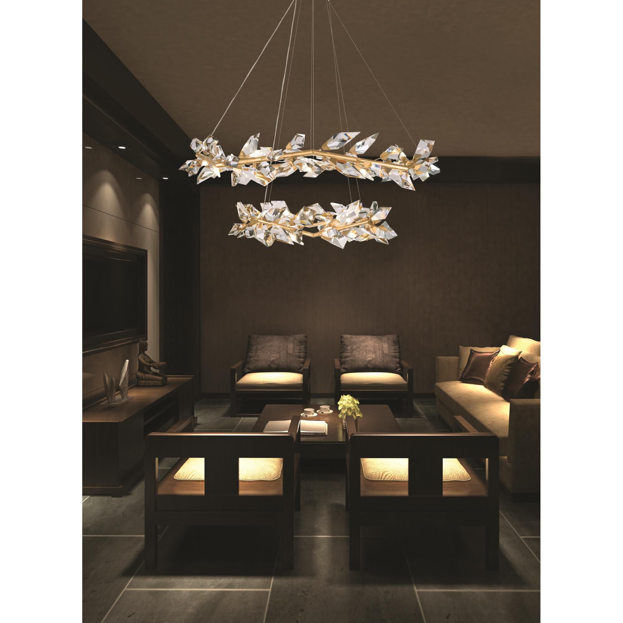 Foret Large Pendant by Fine Art Handcrafted Lighting