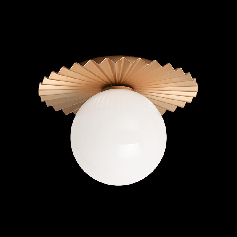 Modern Ruff 1 Light Flush Mount by Matteo Lighting