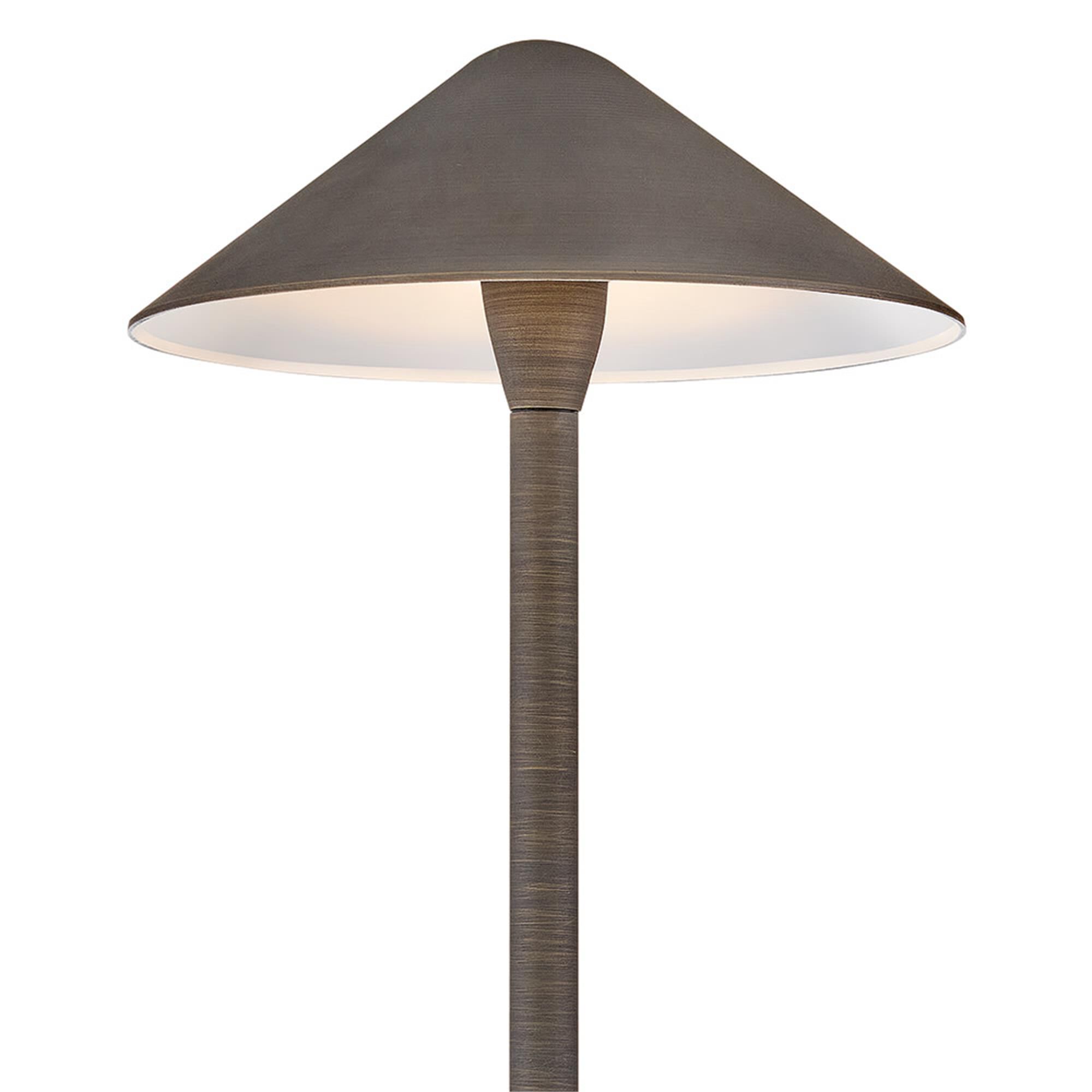 Shown in Matte Bronze finish and Clear glass