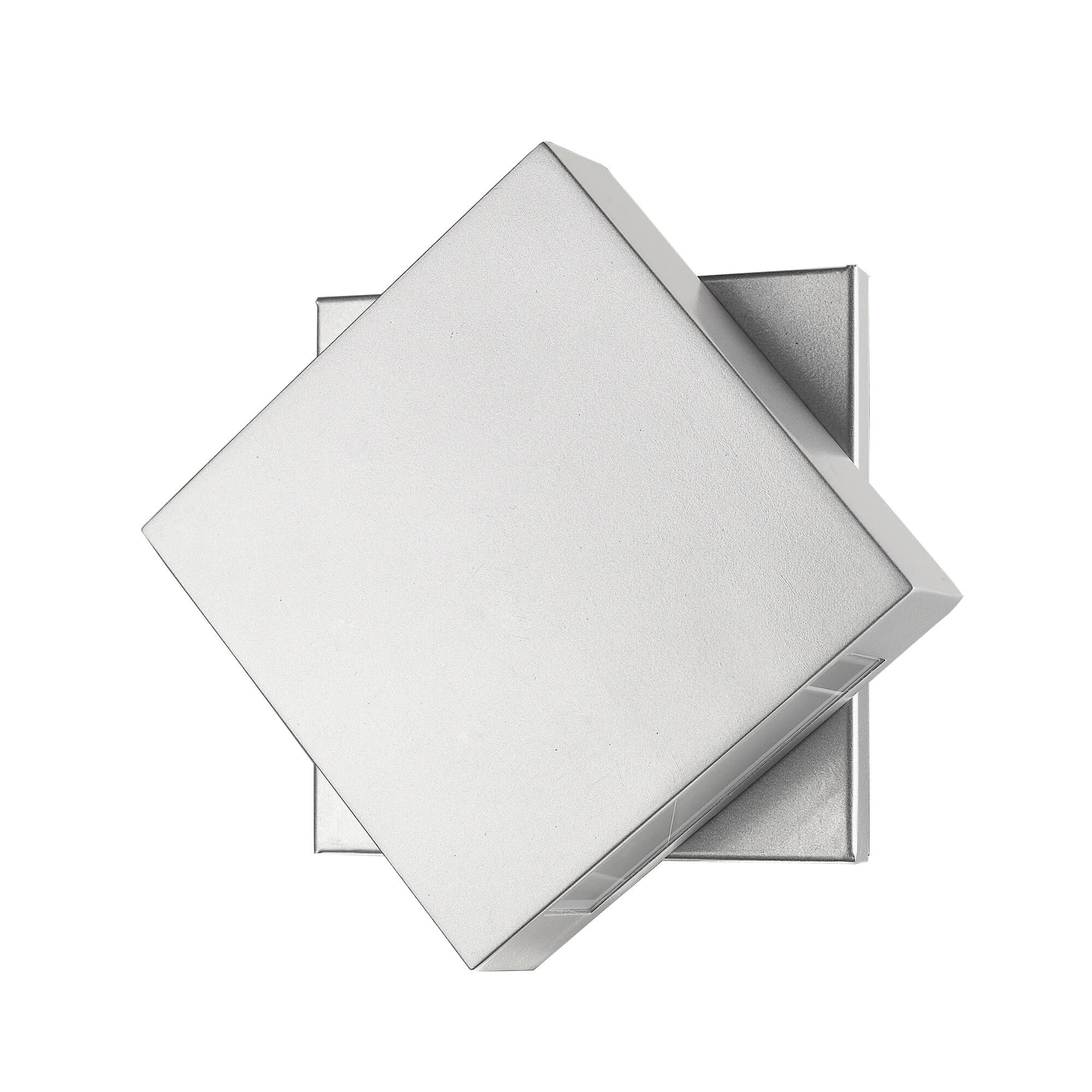 Shown in Silver finish and Glass shade