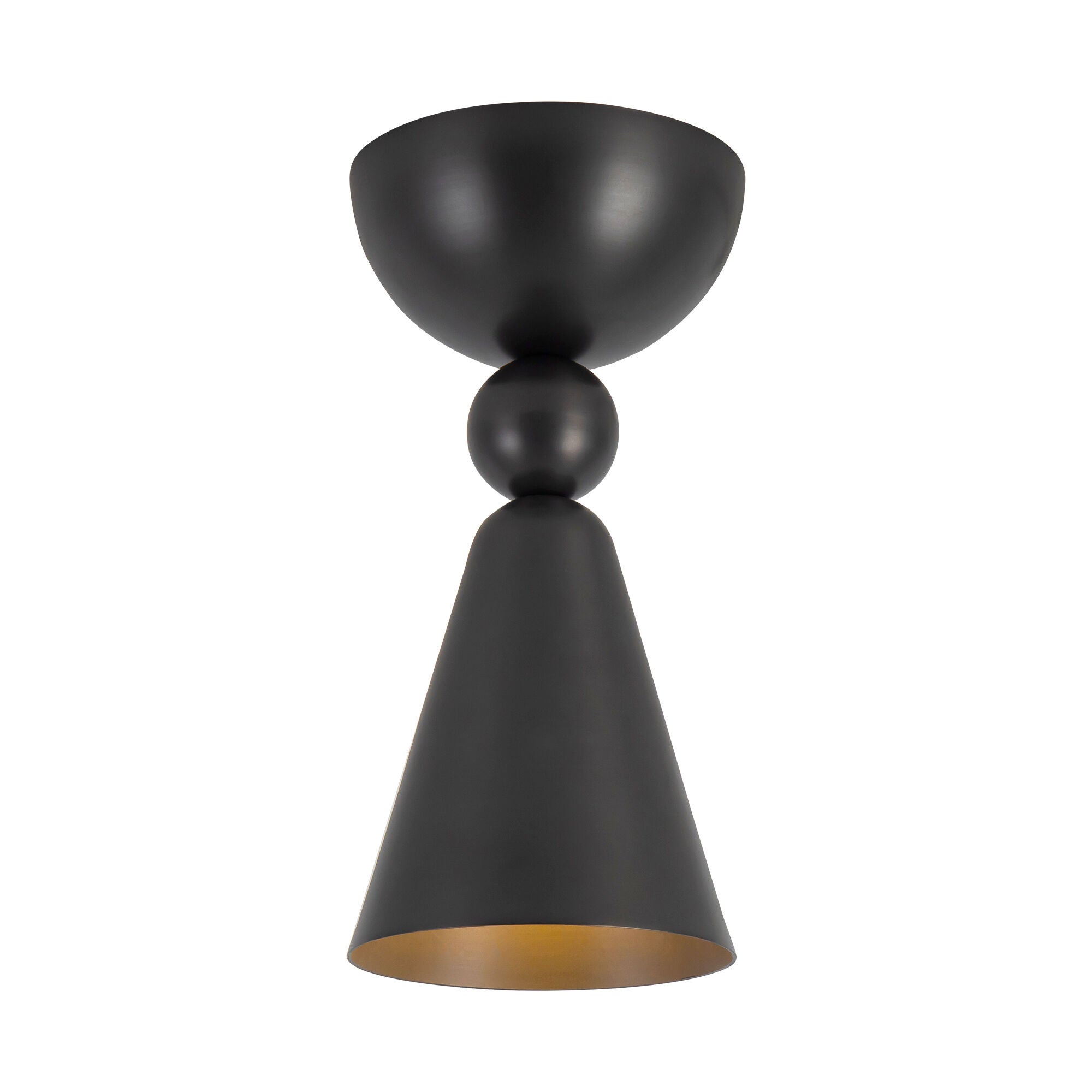 Murphy 4 Inch Semi Flush Mount,