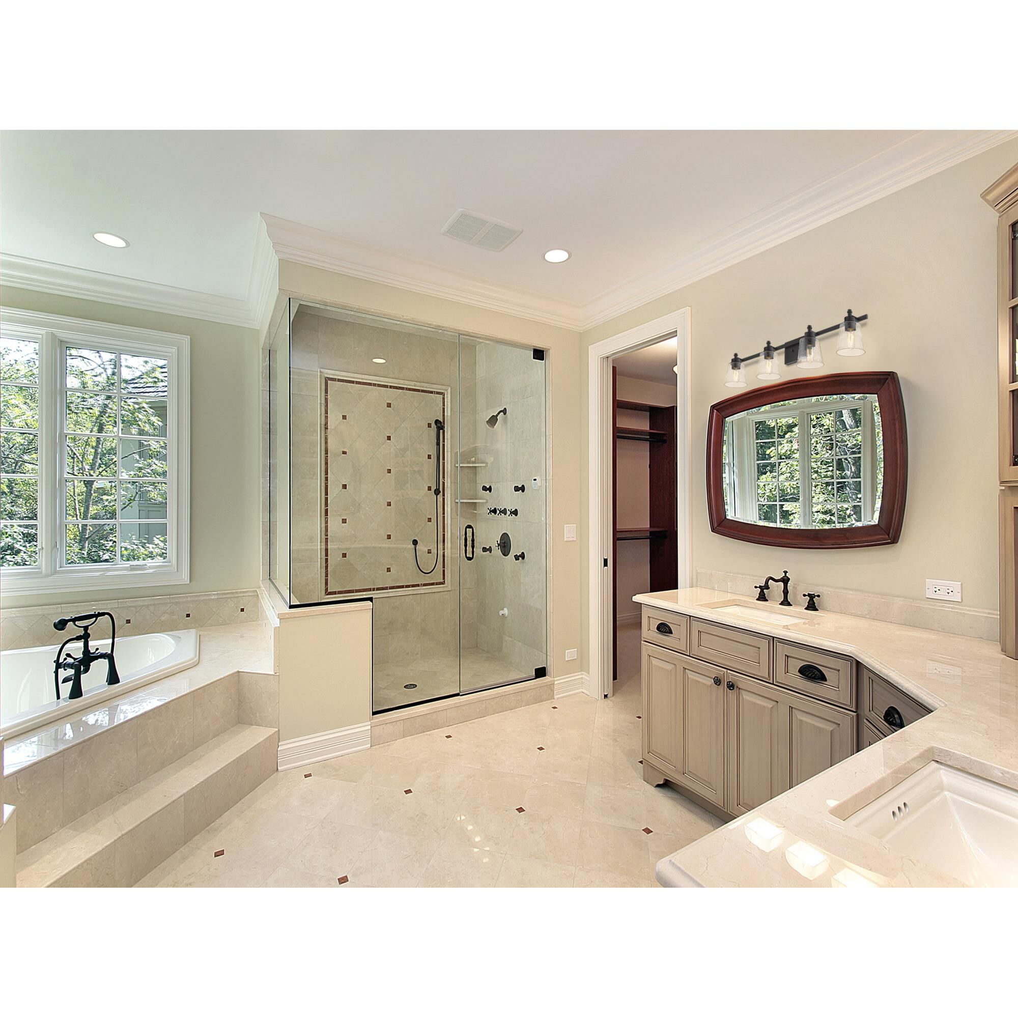 Bohin 32 Inch 4 Light Bath Vanity Light by Z-Lite