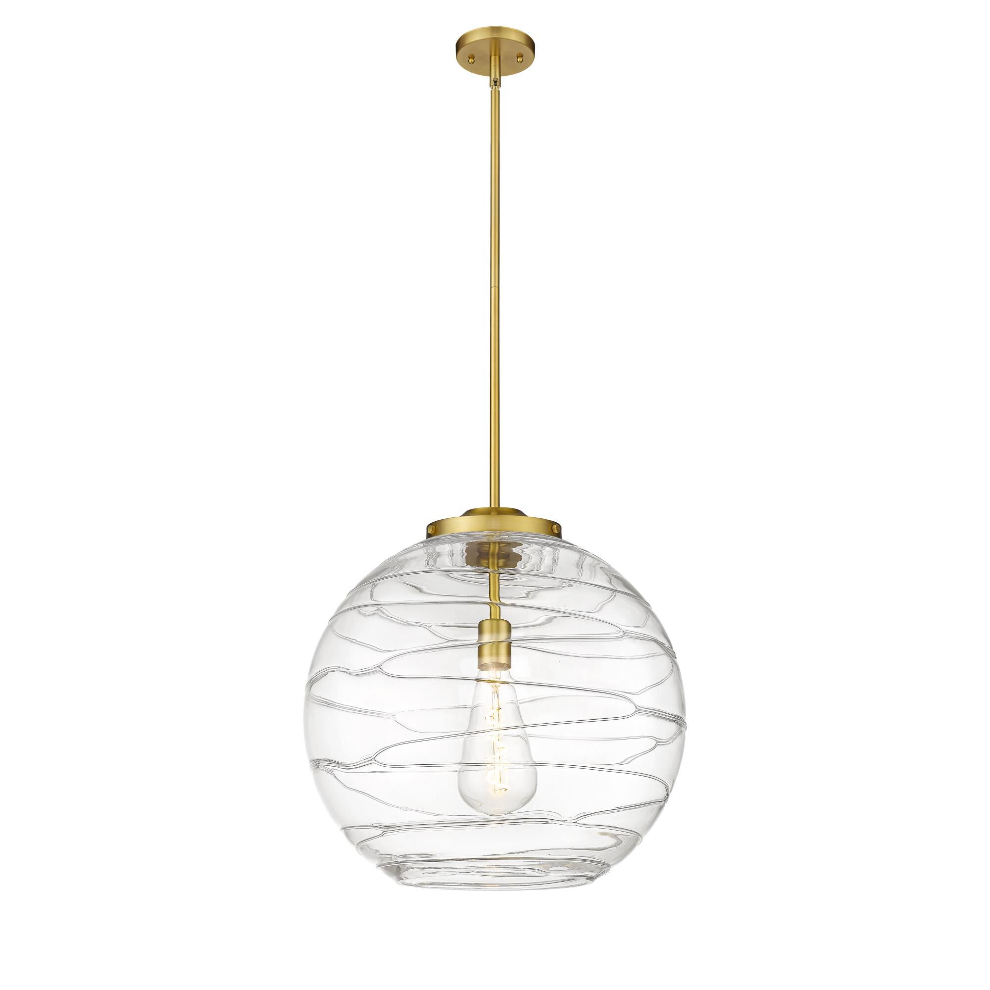 Innovations Lighting Bruno Marashlian Deco Swirl 17 Inch Large Pendant
