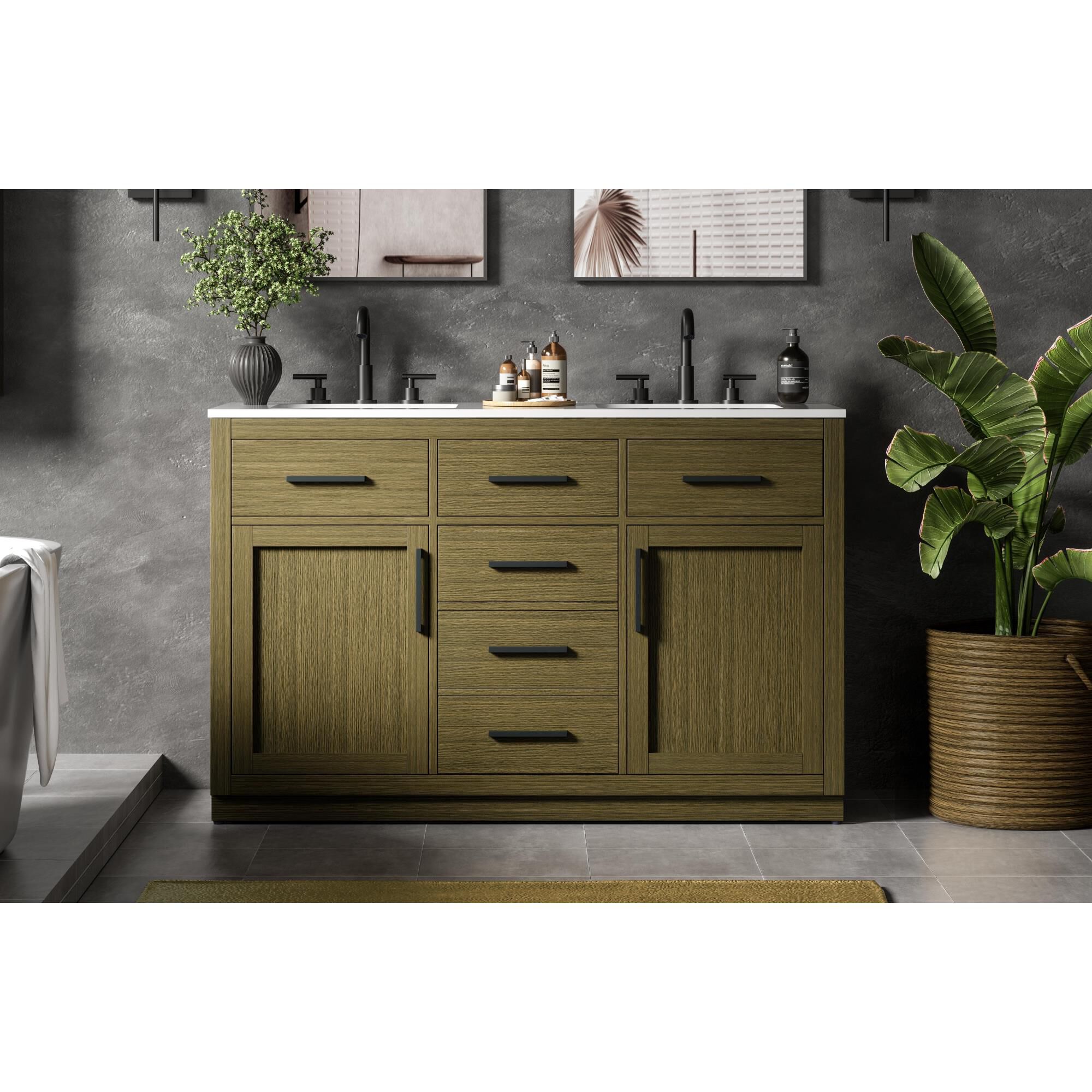 Shown in Chestnut Brown finish