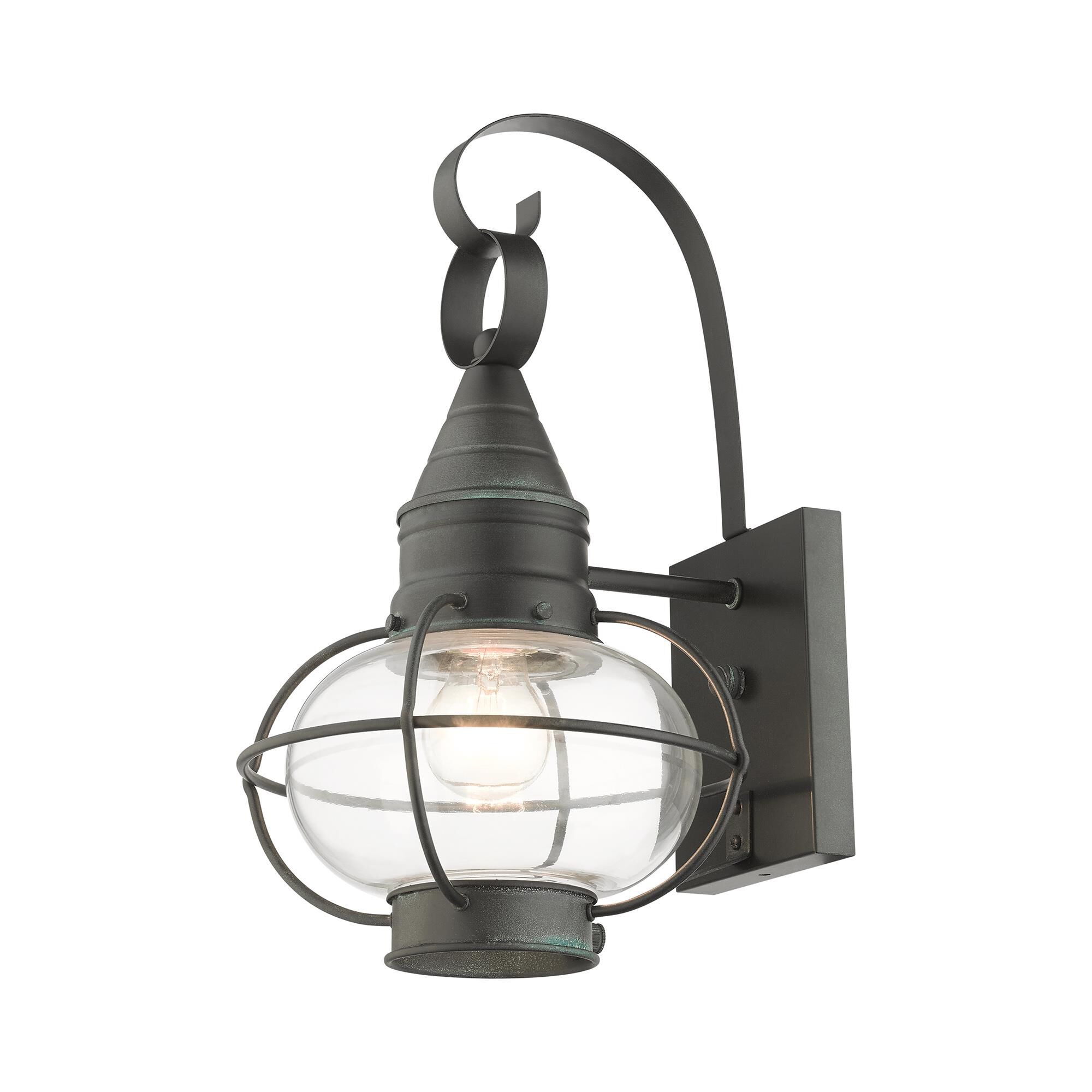 Livex Lighting Newburyport 14 Inch Tall Outdoor Wall Light