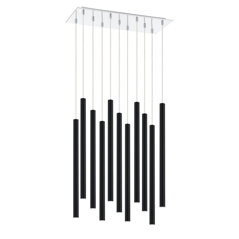 Forest 24 Inch 11 Light LED Linear Suspension Light by Z-Lite