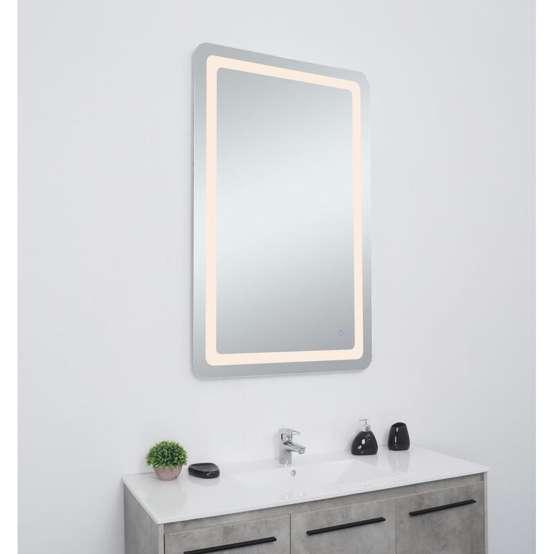 Genesis 48 Inch LED Lighted Mirror by Elegant Decor